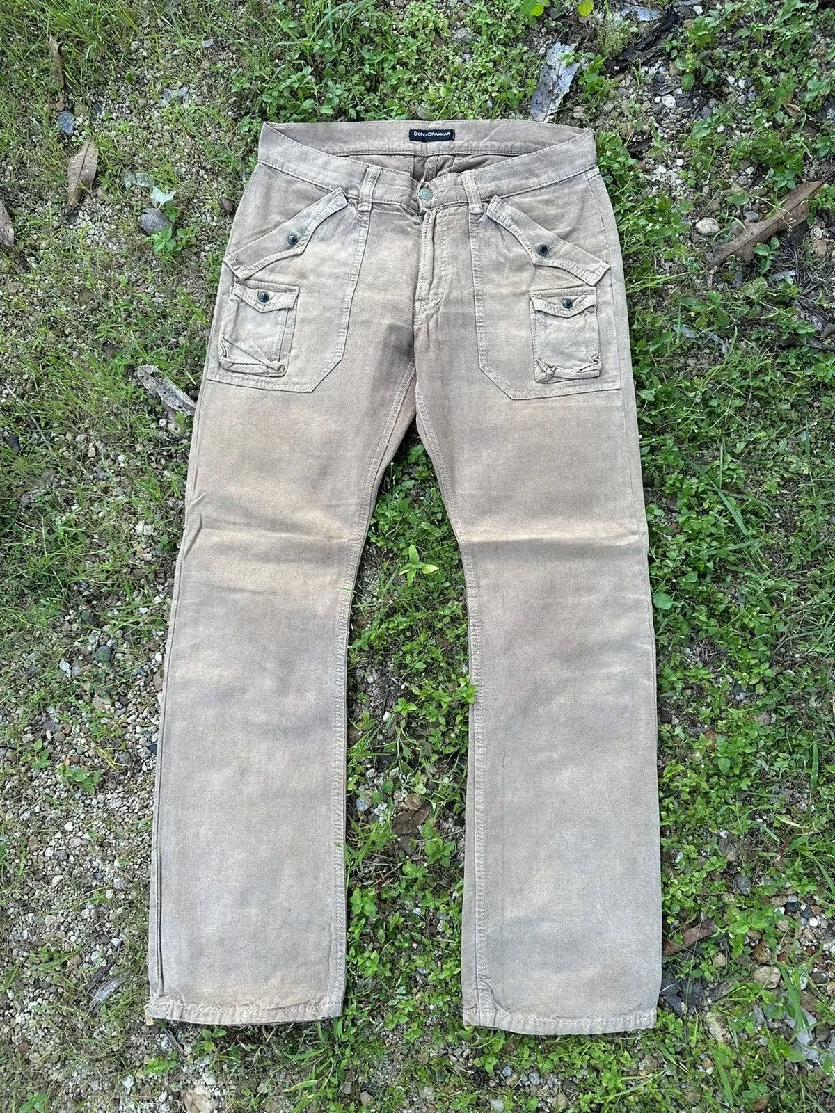 Japanese Brand W32 L31 🔥 VINTAGE DOPE+DRAKKAR CURVE/BANANA LEGS BUSH PANTS Size US 32 / EU 48 - 1 Thumbnail