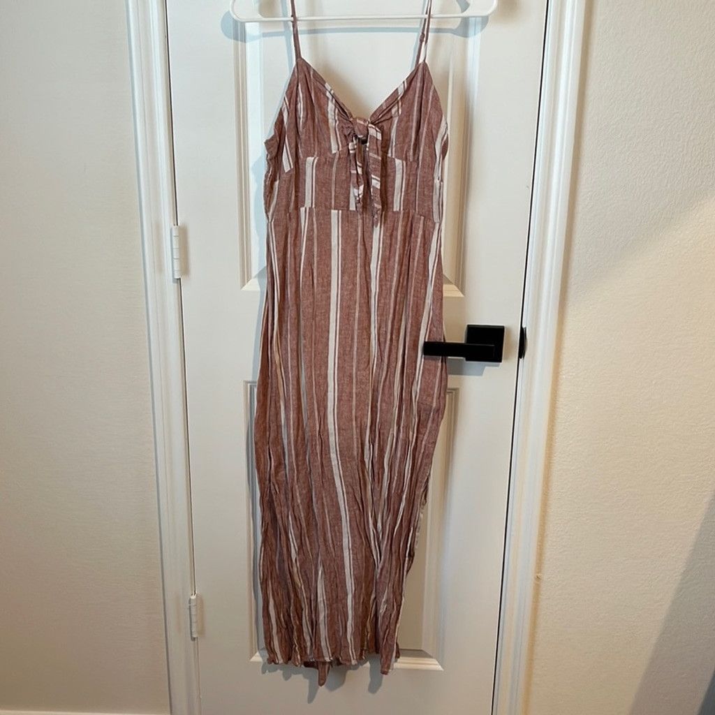 Forever 21 Forever 21 Stripe Red/White Dress - M Size M / US 6-8 / IT 42-44 - 1 Thumbnail