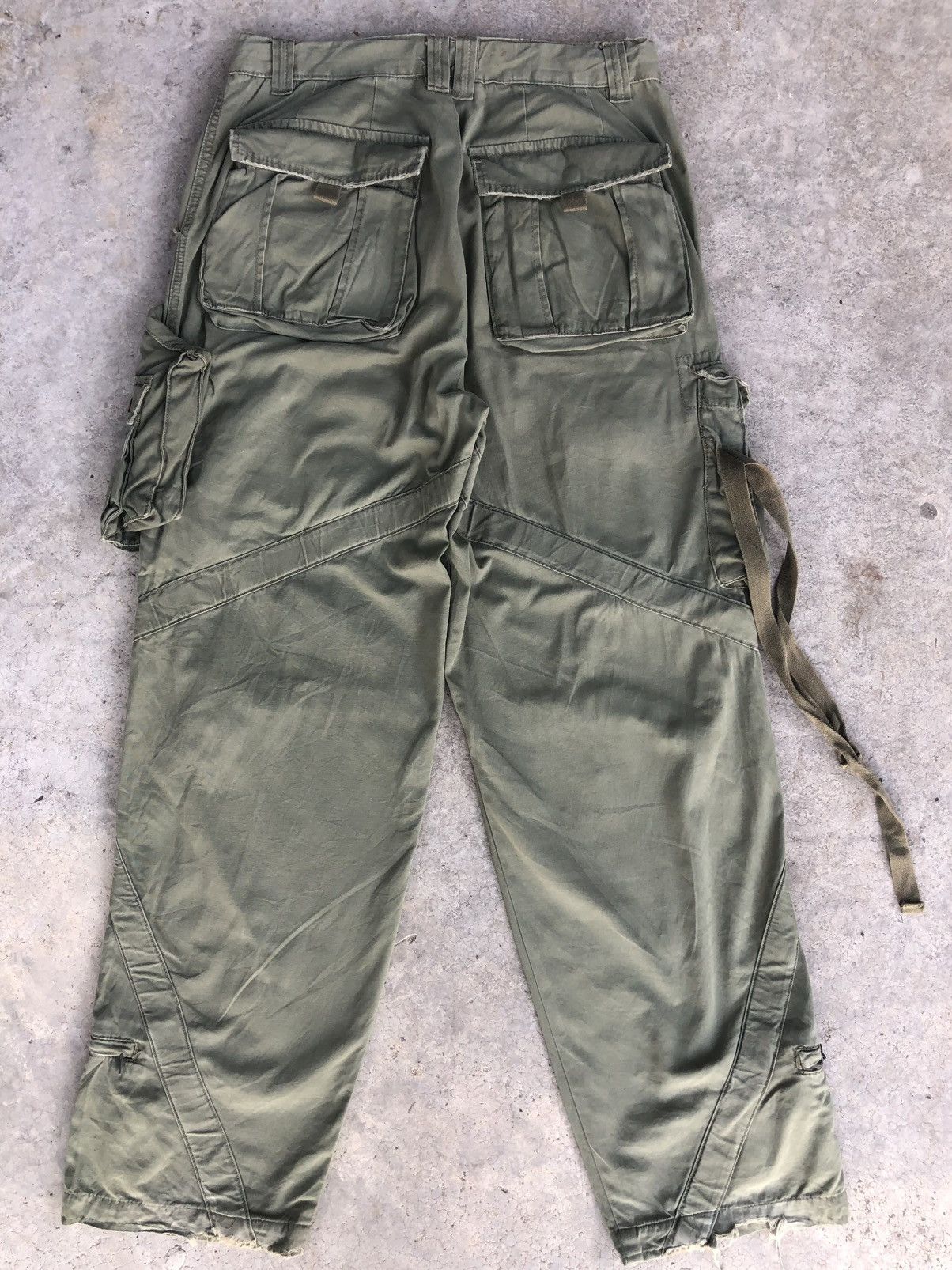 Japanese Brand Japanese 3.Q.R Army Cargo Pants Bondage Multipocket Size US 31 - 2 Thumbnail