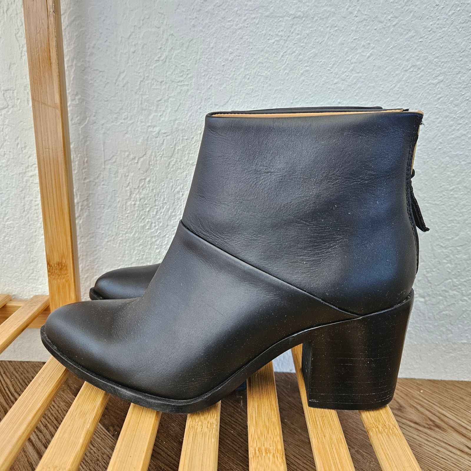 Nisolo Nisolo Dari Black Leather Boots Size 8.5 Size US 8.5 / IT 38.5 - 6 Thumbnail