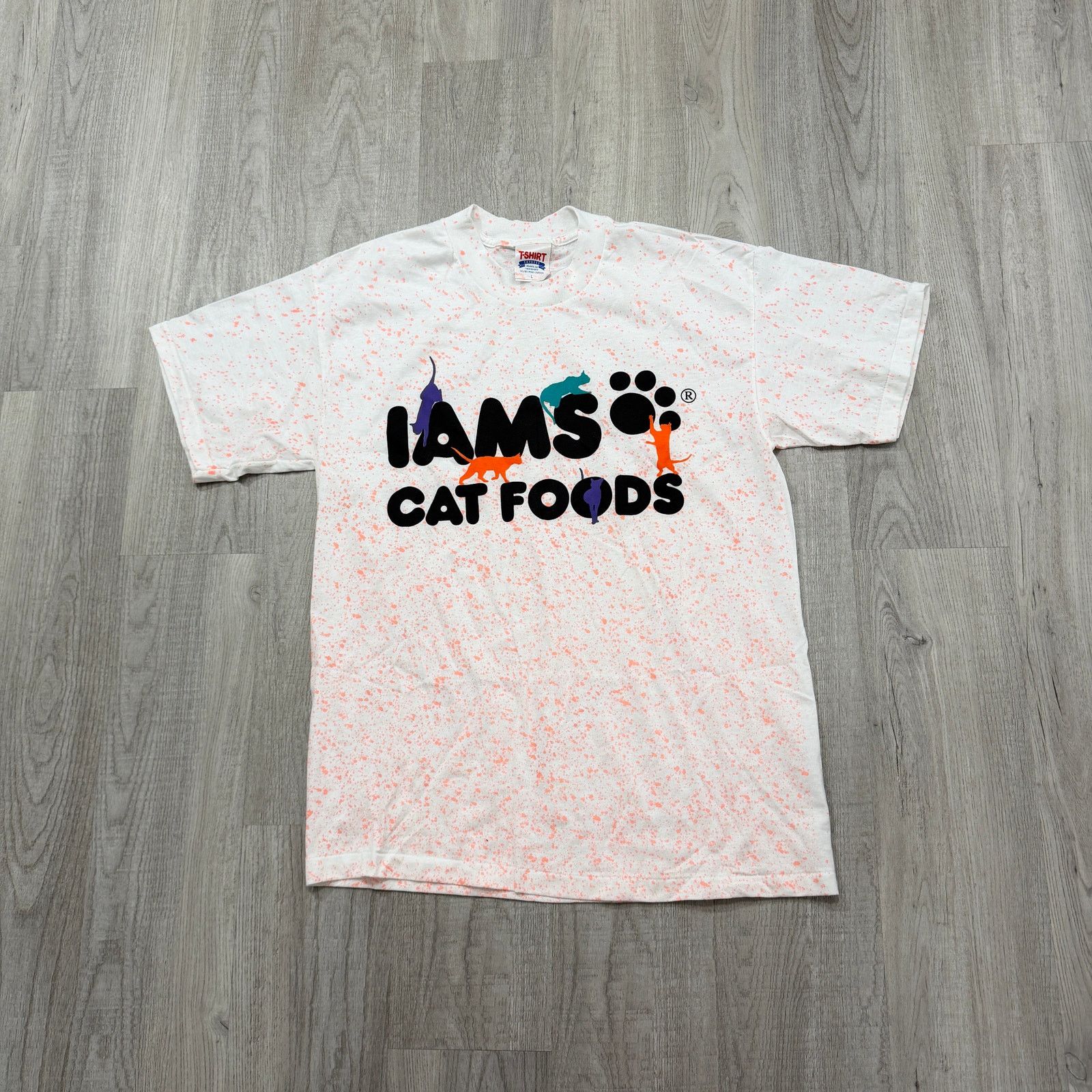 Vintage Vintage Iams Pet Food All Over Print Shirt Men's Large 90s Size US L / EU 52-54 / 3 - 1 Thumbnail