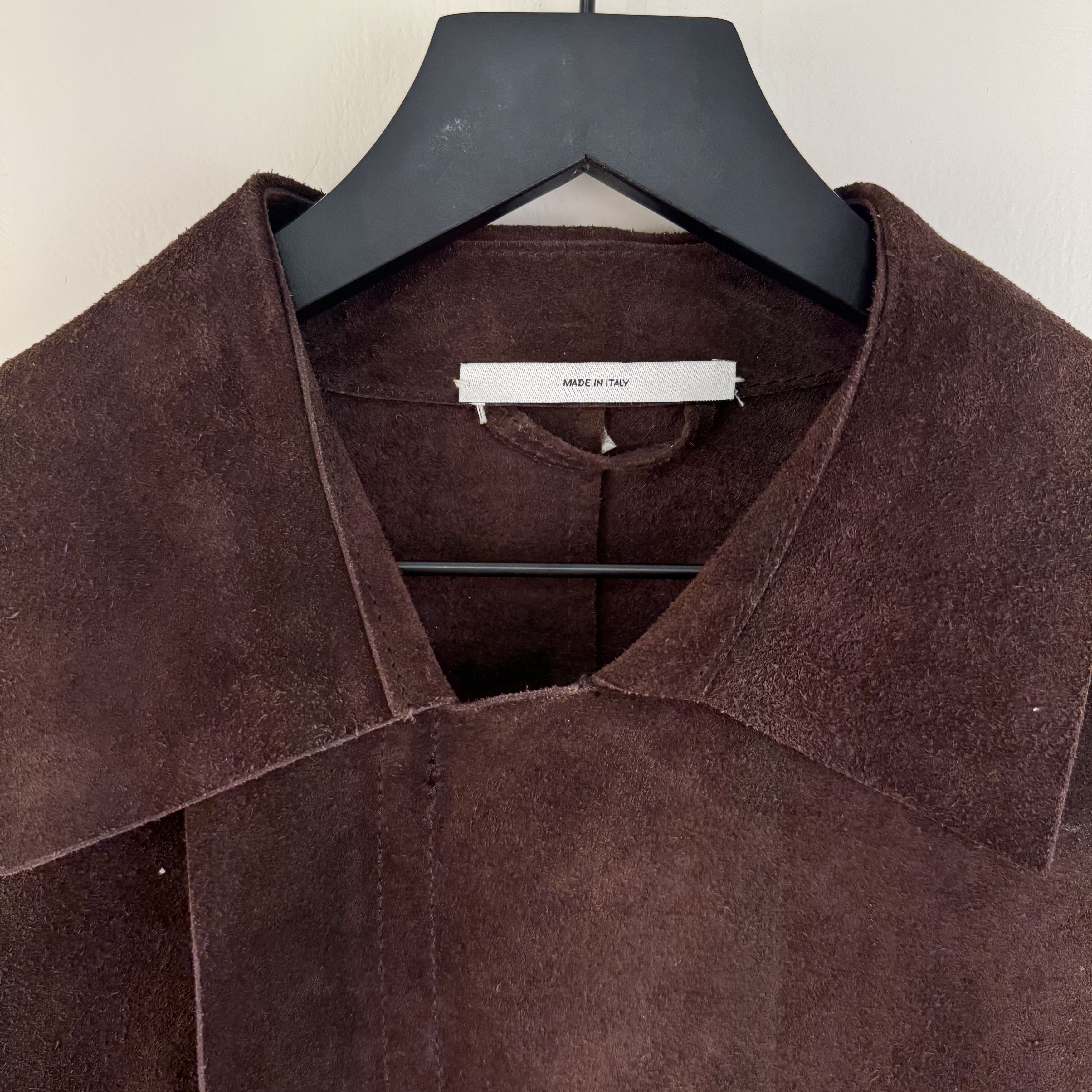Yves Saint Laurent Yves Saint Laurent Rive Gauche Suede Jacket Size L / US 10 / IT 46 - 4 Thumbnail