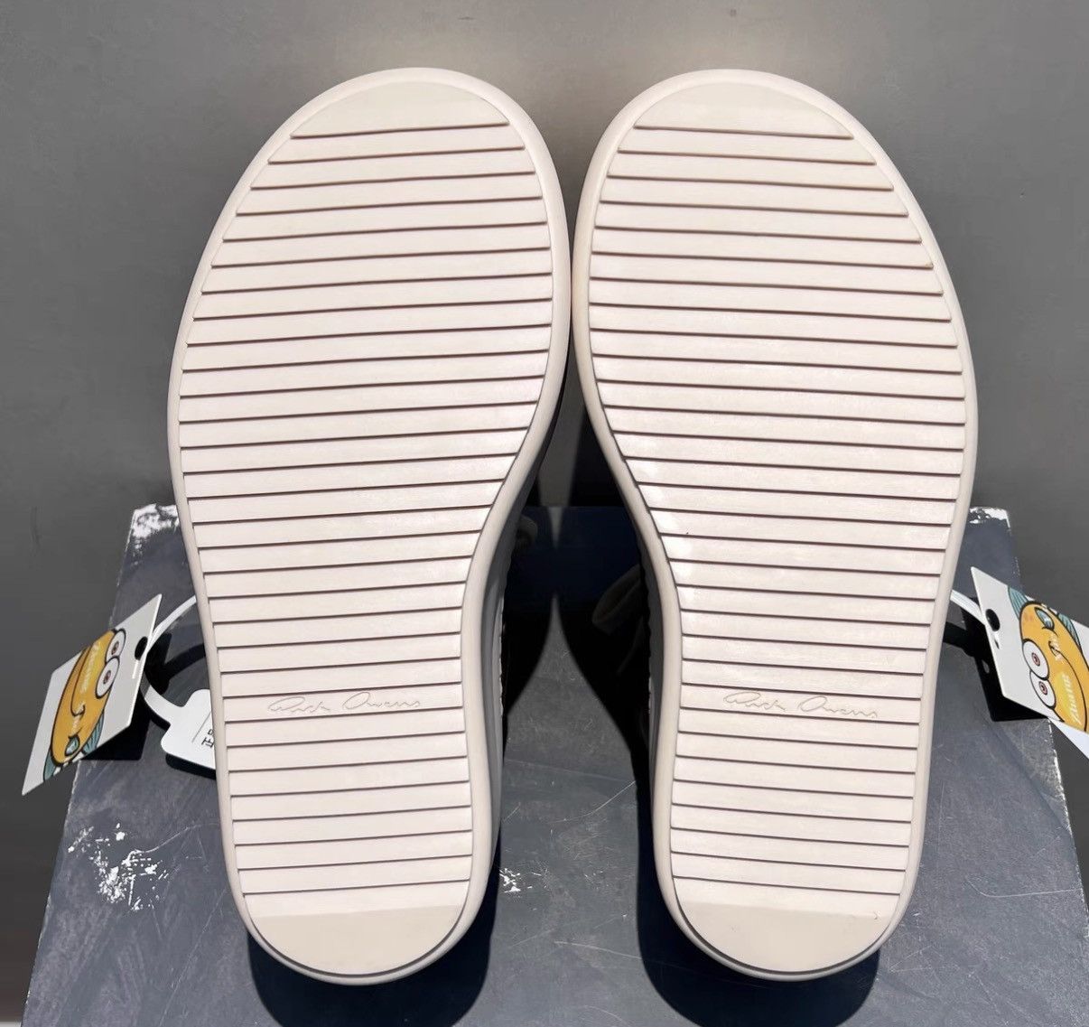 Rick Owens Rick Owens Thick-Sole Leather Converse-Inspired Sneakers Size US 8.5 / EU 41-42 - 5 Thumbnail