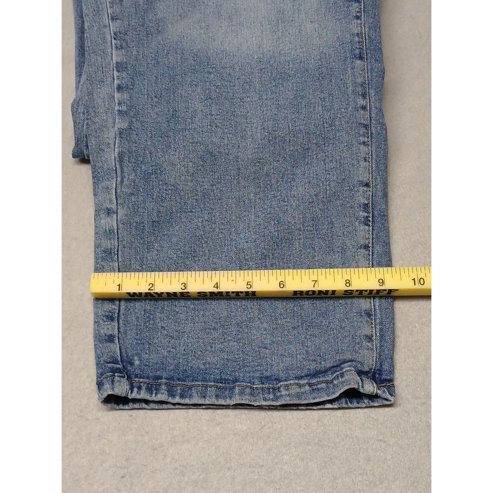 Sonoma Sonoma (22W) High Rise Straight Cotton Blue Denim Jeans Size 22" - 6 Thumbnail
