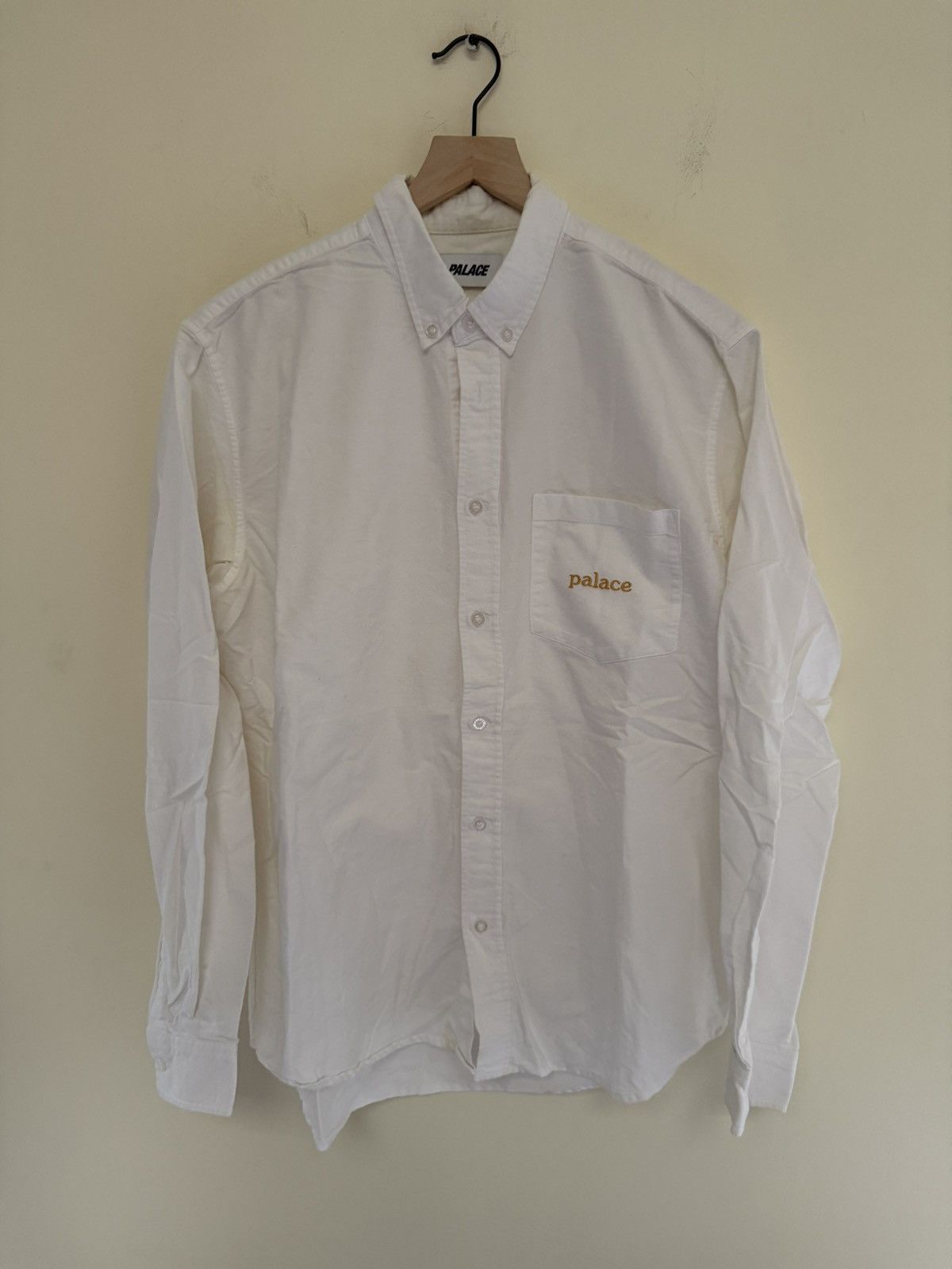 Palace Palace Gassed Up Shirt White | Grailed