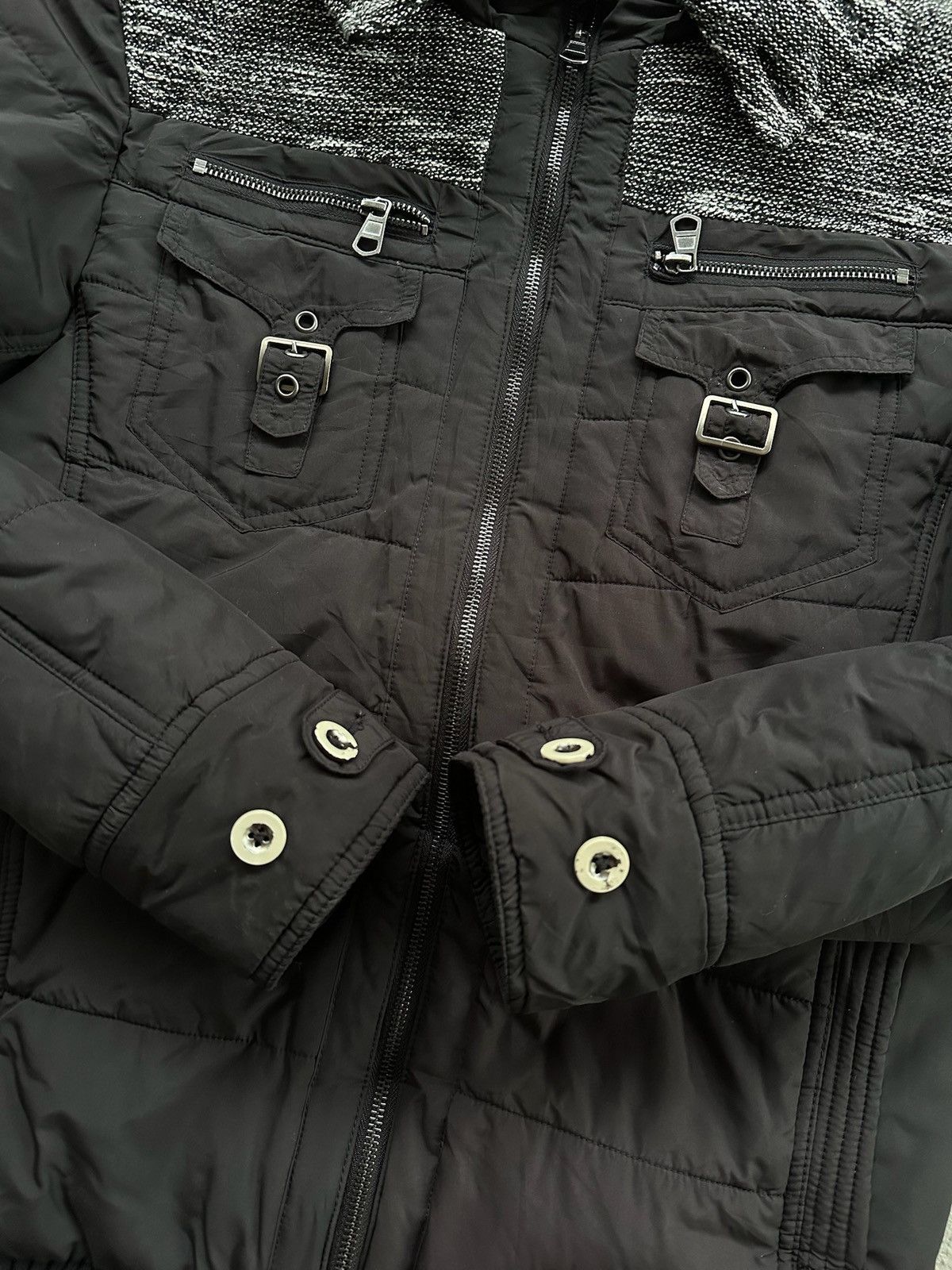 In The Attic In The Attic Hooded Puffer Jacket Punk LGB Style Size US M / EU 48-50 / 2 - 4 Thumbnail
