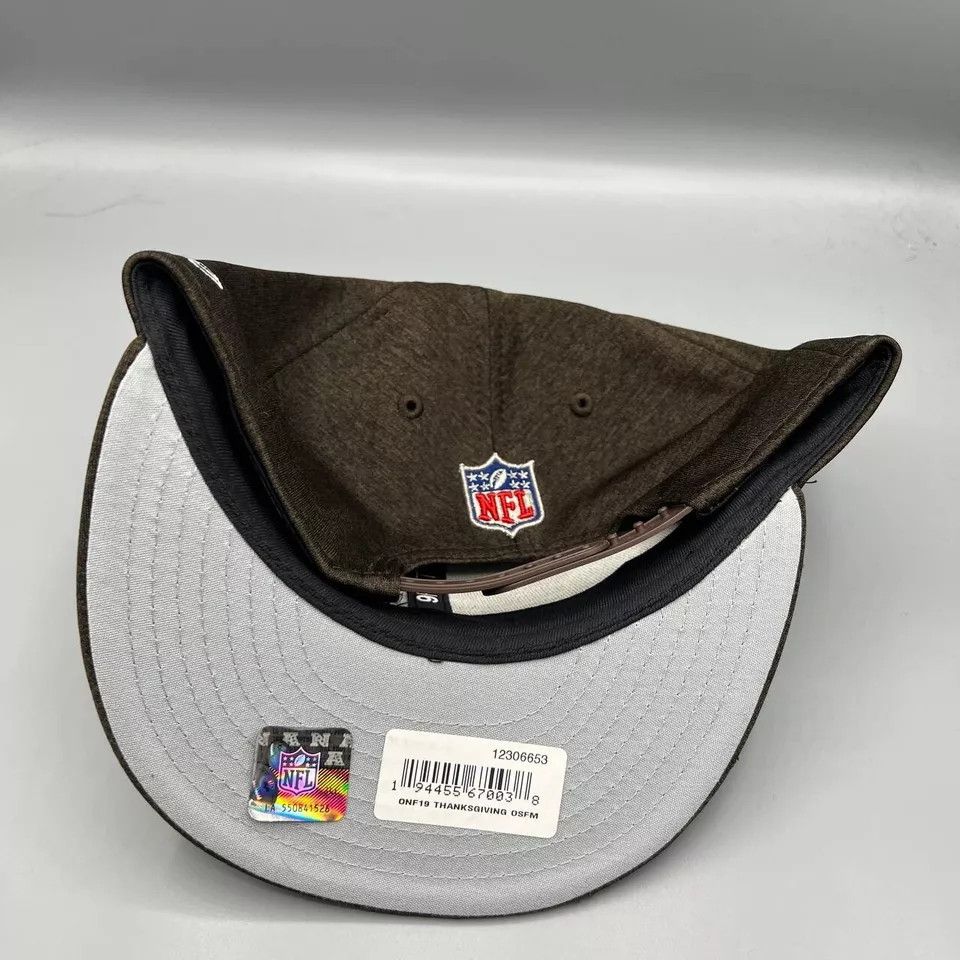 New Era Cleveland Browns Hat Men 2019 Thanksgiving Snap Back Cap New Size ONE SIZE - 4 Thumbnail