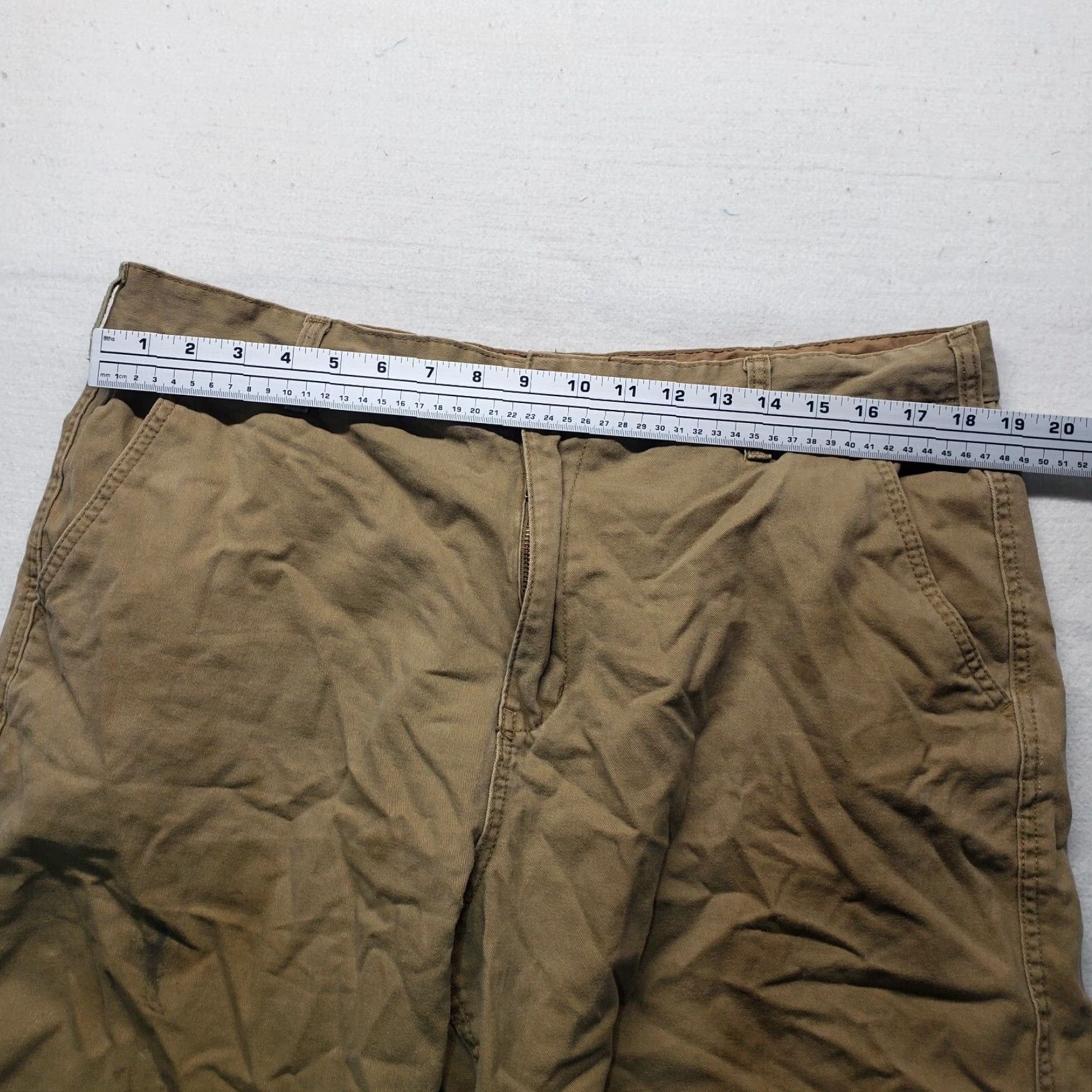 Faded Glory Faded Glory Men's Canvas Shorts Outdoor Casual Workwear Style Size US 40 / EU 56 - 3 Thumbnail