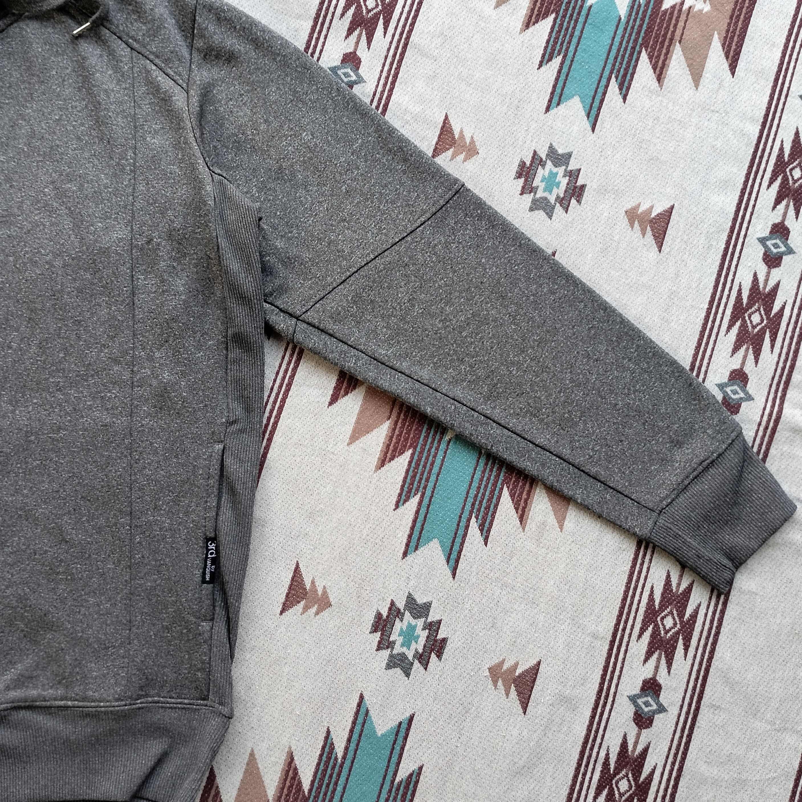 Vanquish 3rd Vanquish japan panelled zipp up hoodie Size US L / EU 52-54 / 3 - 10 Thumbnail