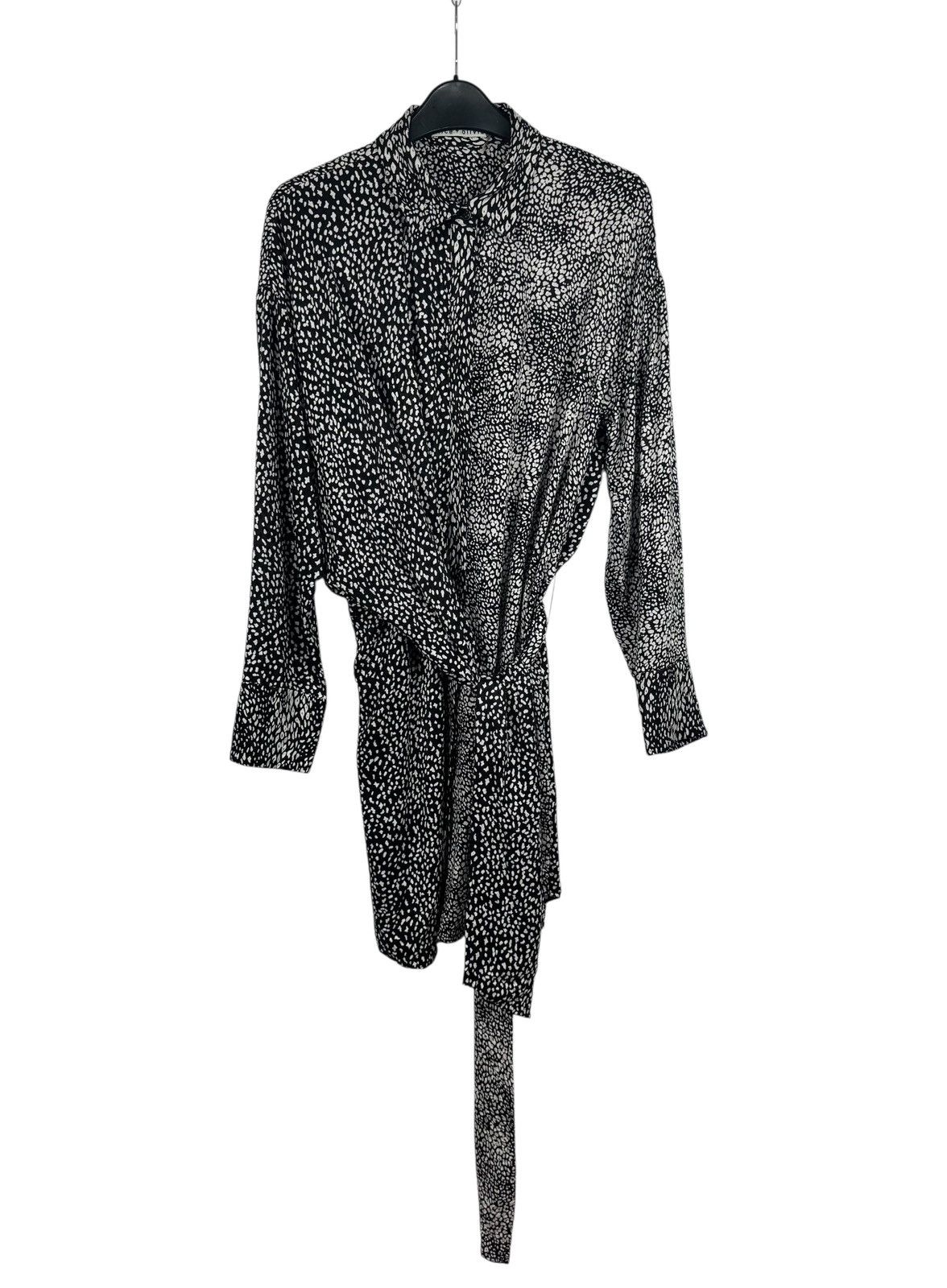 Alice + Olivia Alice + Olivia Cupro Shirt Dress Wrap Dress Belted size S Size S / US 4 / IT 40 - 11 Thumbnail