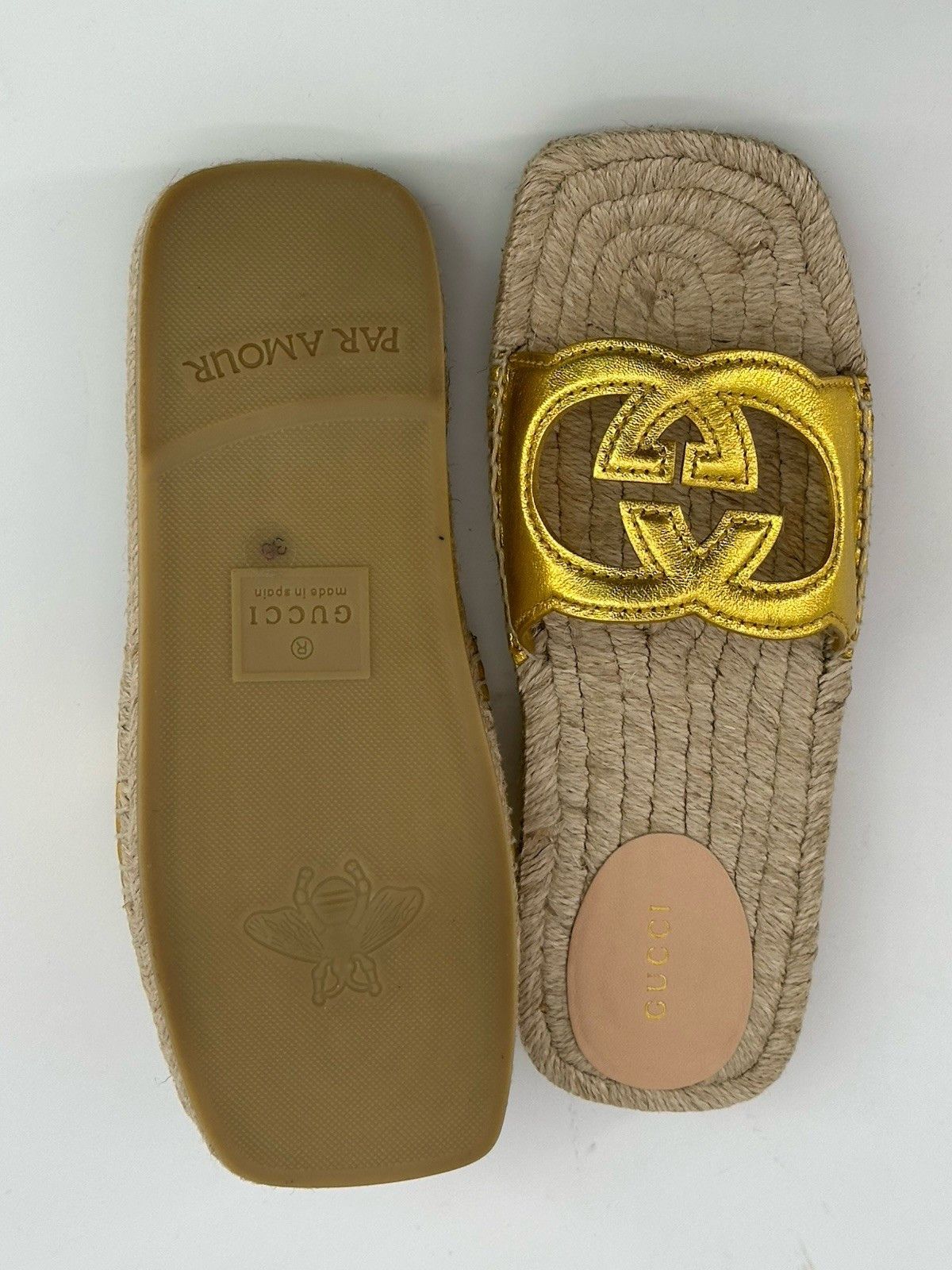 Gucci New Gucci Espadrilles Woman's Size IT-36 / US-6 Size US 6 / IT 36 - 8 Thumbnail