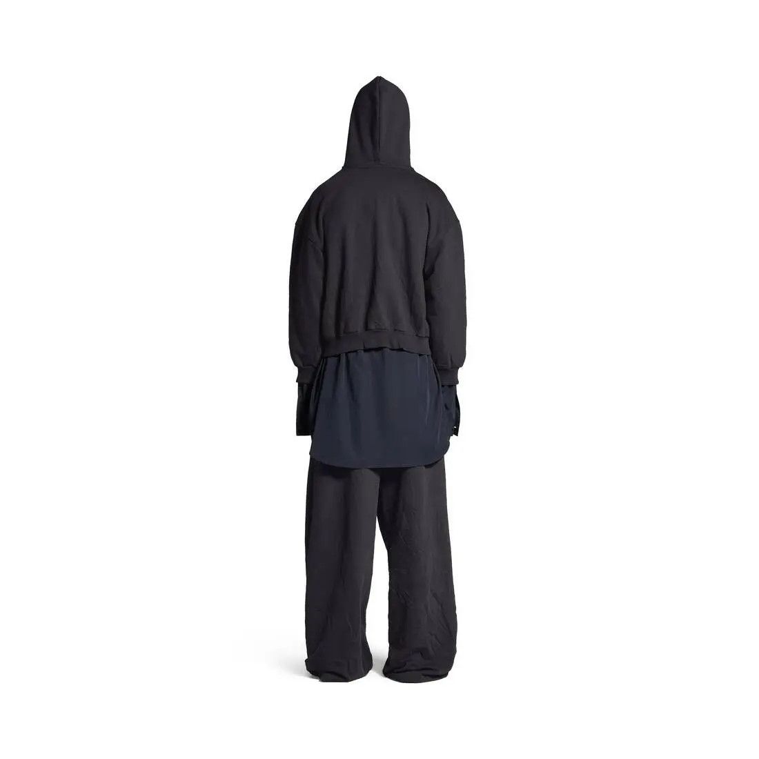 Balenciaga × eBay o1w1db11225 Ebay Zip-Up Hoodie Regular Fit in Black Size US S / EU 44-46 / 1 - 4 Thumbnail