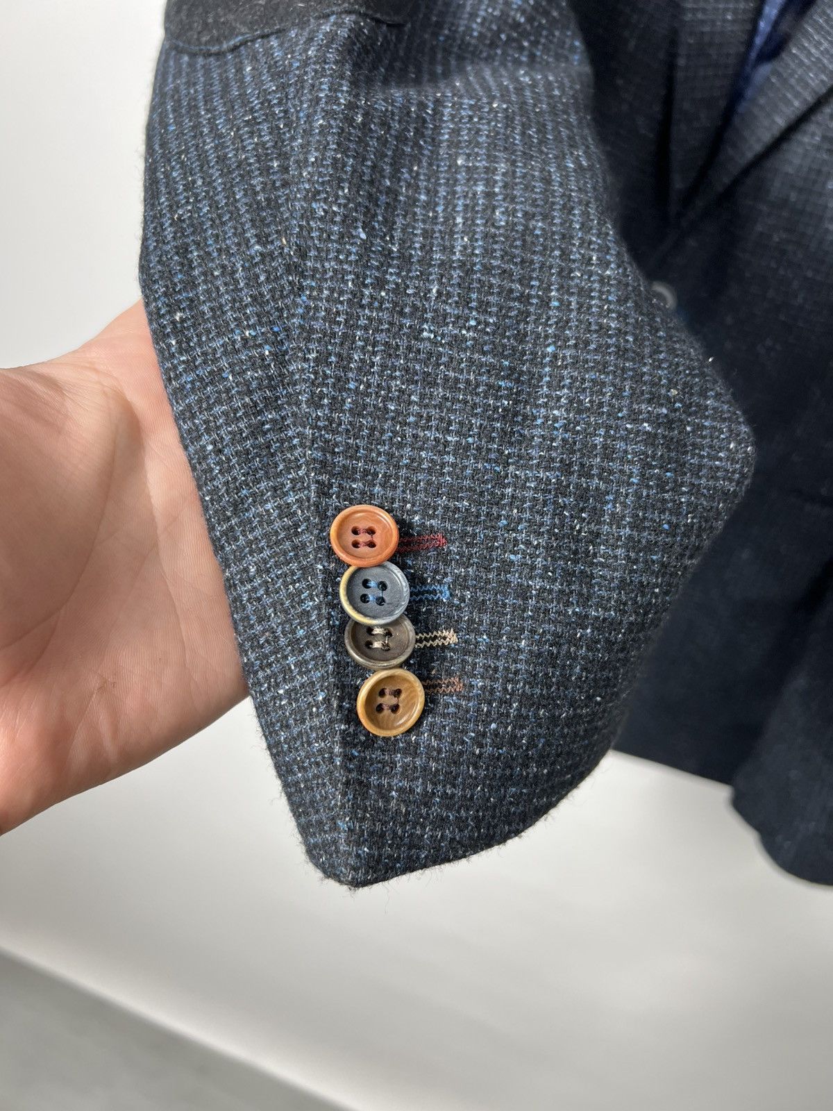 Vintage Vintage luxury Carl Gross 2 Buttons Blazer Size 42R Size 42R - 7 Thumbnail