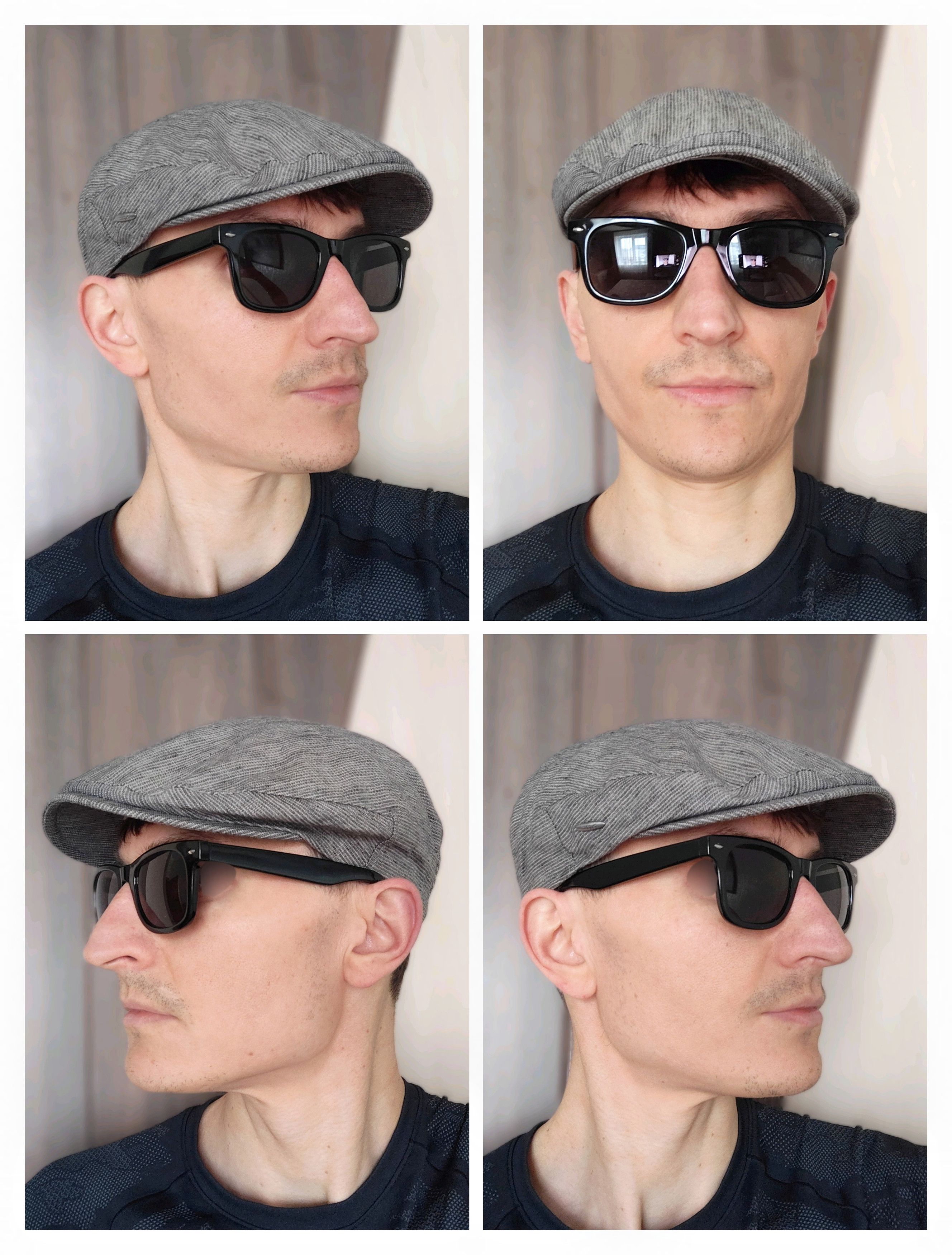 Bugatti Bugatti Linen Flat Cap Hat Summer Ivy Cap Peaky Blinders Size ONE SIZE - 2 Thumbnail