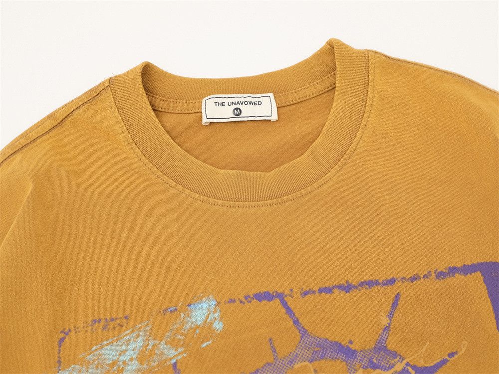 Japanese Brand American Vintage Distressed T-Shirt with Portrait Print Size US M / EU 48-50 / 2 - 3 Thumbnail