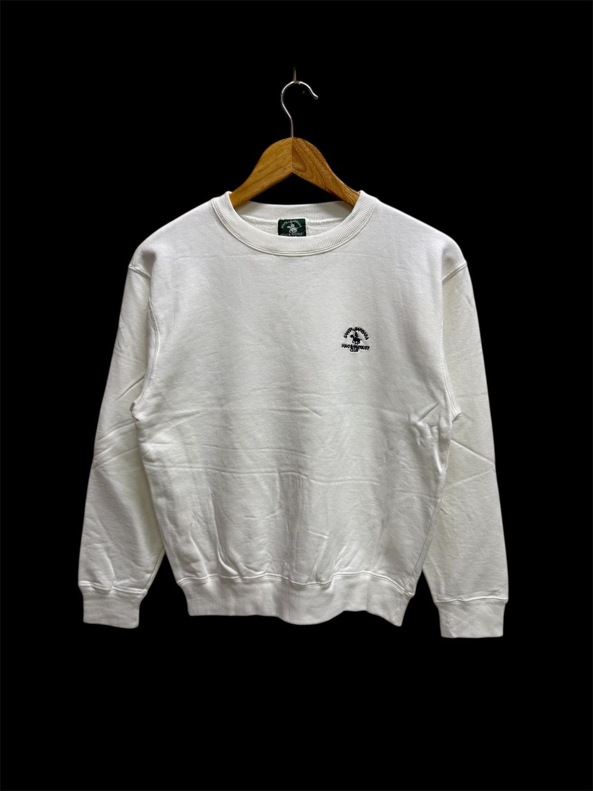 Vintage Santa Barbara Polo&Racquet Club Cropped Sweatshirt Smalllogo Size S / US 4 / IT 40 - 1 Thumbnail