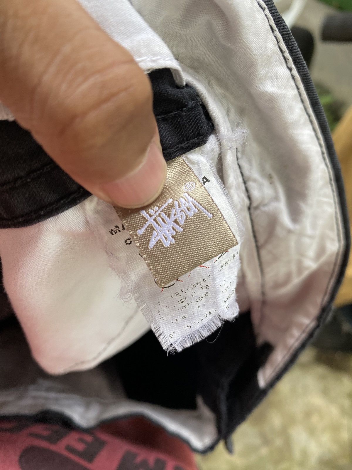 Stussy × Vintage Vintage Stussy x Futura Laboratories Jorts Size US 34 / EU 50 - 9 Thumbnail