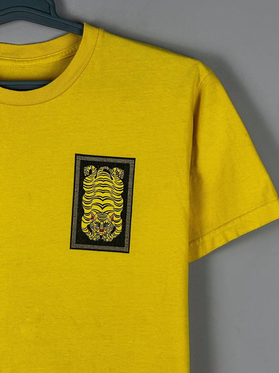 A.LAB A.Lab Streetwear Yellow Tiger Print T Shirt Size US M / EU 48-50 / 2 - 5 Thumbnail