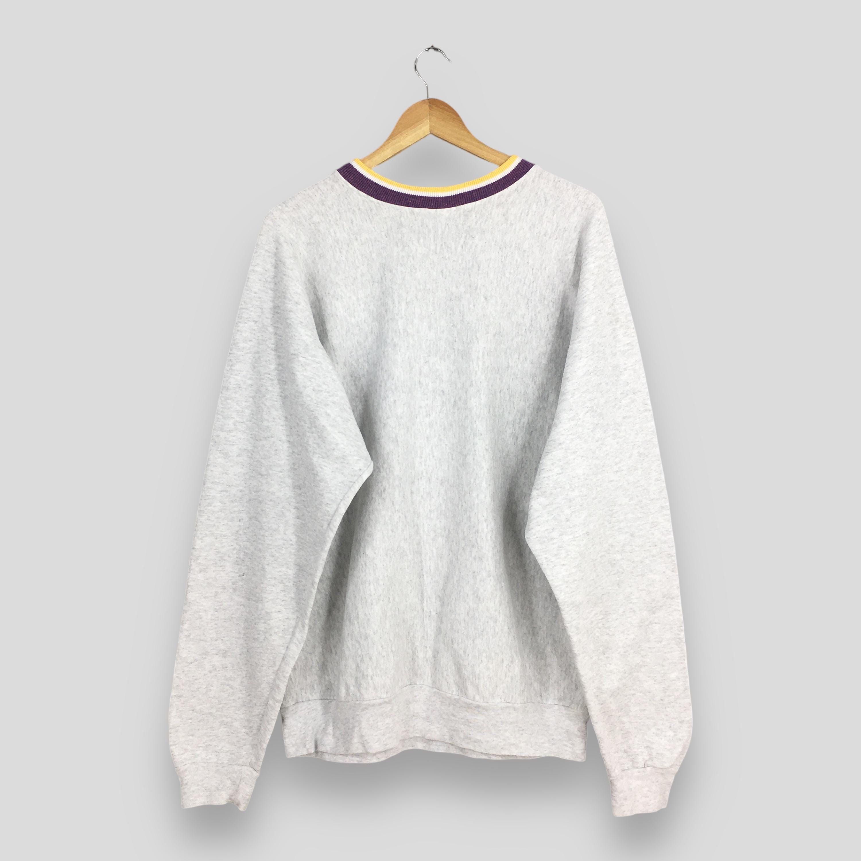 NFL Vintage 90s Minnesota Vikings NFL Sweatshirt 2XLarge Size US XXL / EU 58 / 5 - 8 Thumbnail