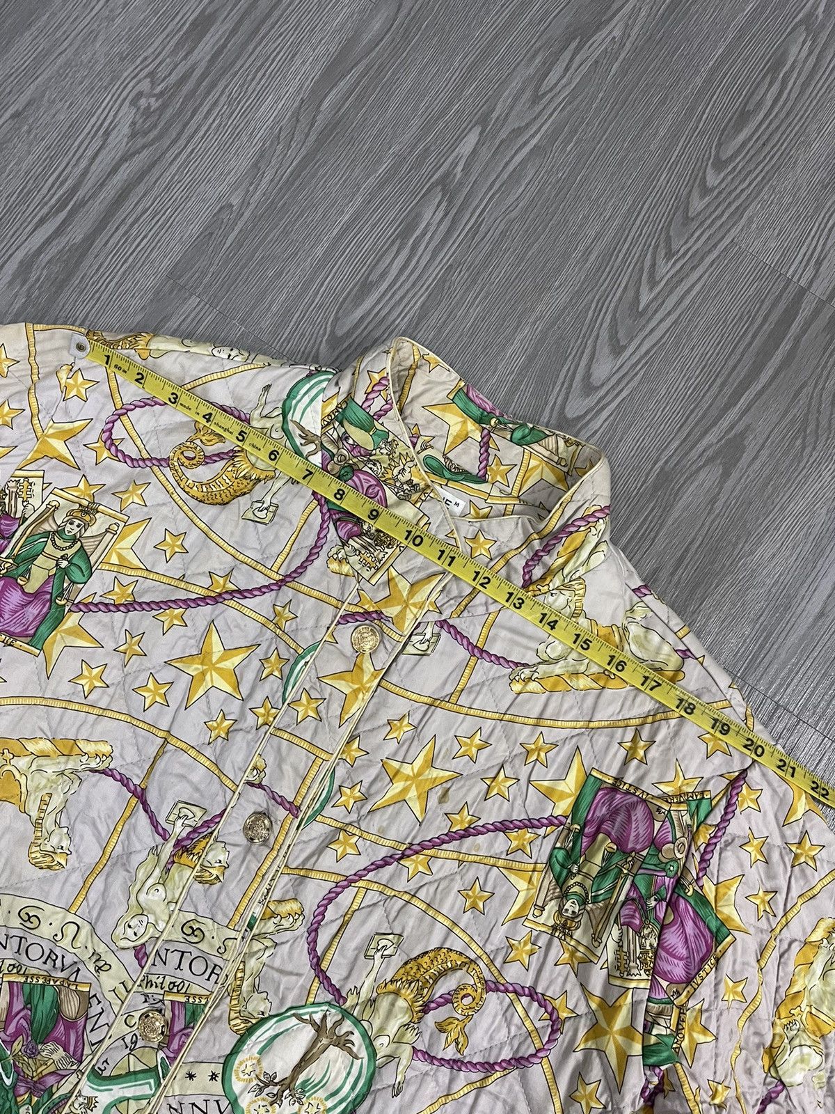 Celine × Vintage Vintage celine fullprint quilted jacket Size M / US 6-8 / IT 42-44 - 19 Thumbnail