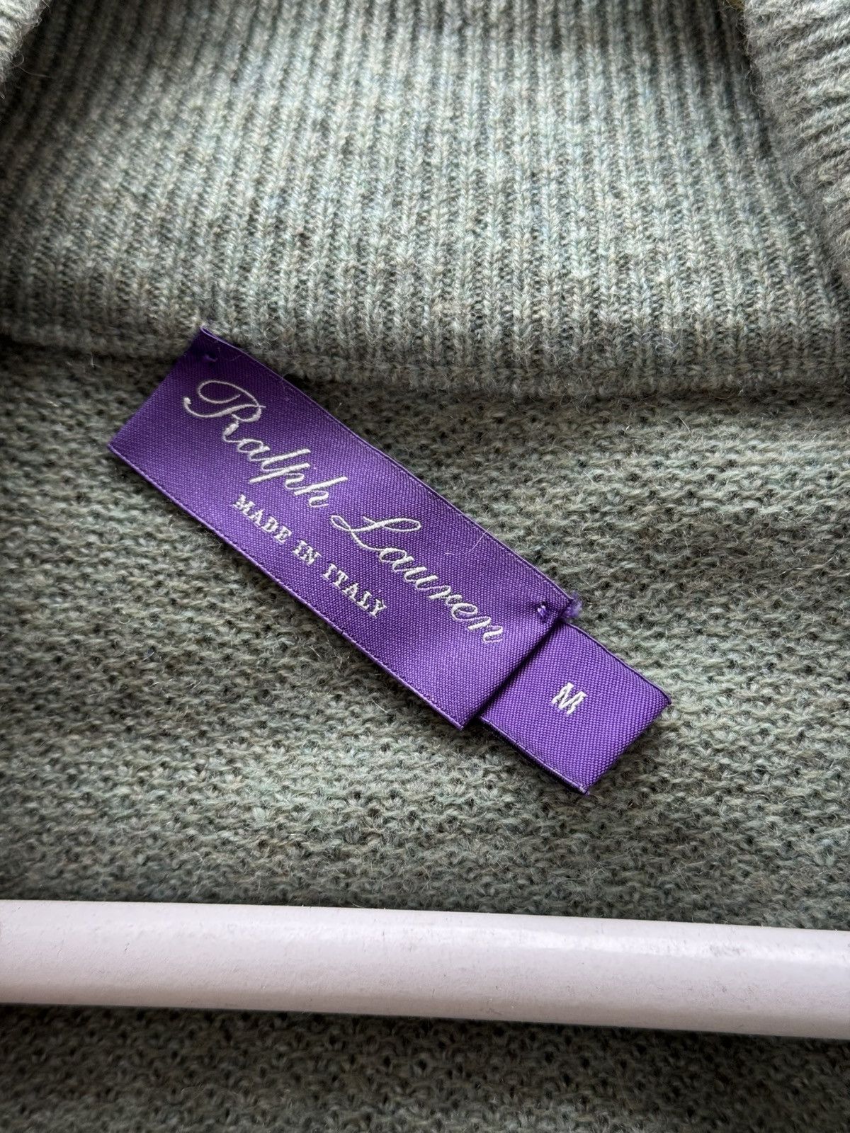 Ralph Lauren Purple Label Purple Label Ralph Lauren cashmere quarter zip Size US M / EU 48-50 / 2 - 4 Thumbnail