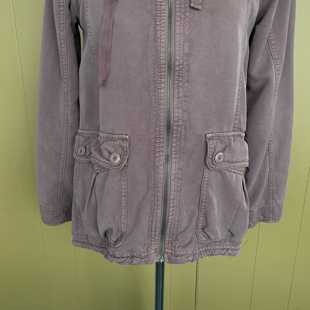 American Eagle Outfitters American Eagle women S full zip lightweight jacket Size S / US 4 / IT 40 - 2 Thumbnail