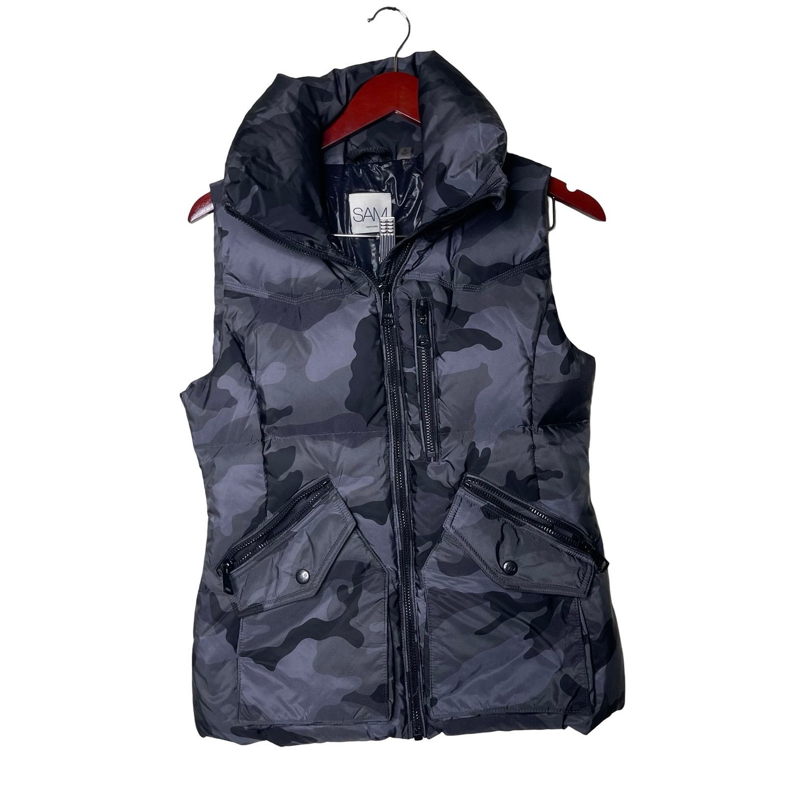SAM. SAM. CAMO FREEDOM DOWN L CAMO PUFF VEST S Size S / US 4 / IT 40 - 2 Thumbnail