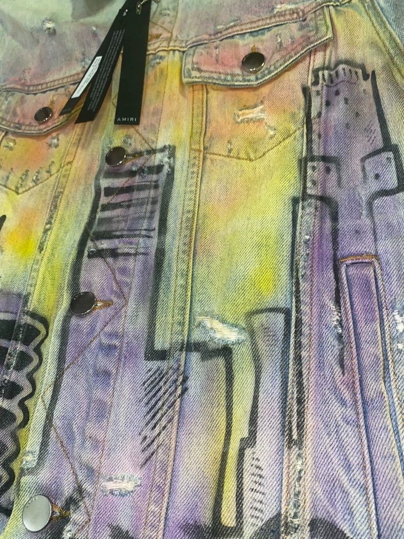 Amiri Amiri 19ss Metropolis Rendering Jacket 2501-Nextarrow Size US M / EU 48-50 / 2 - 7 Thumbnail