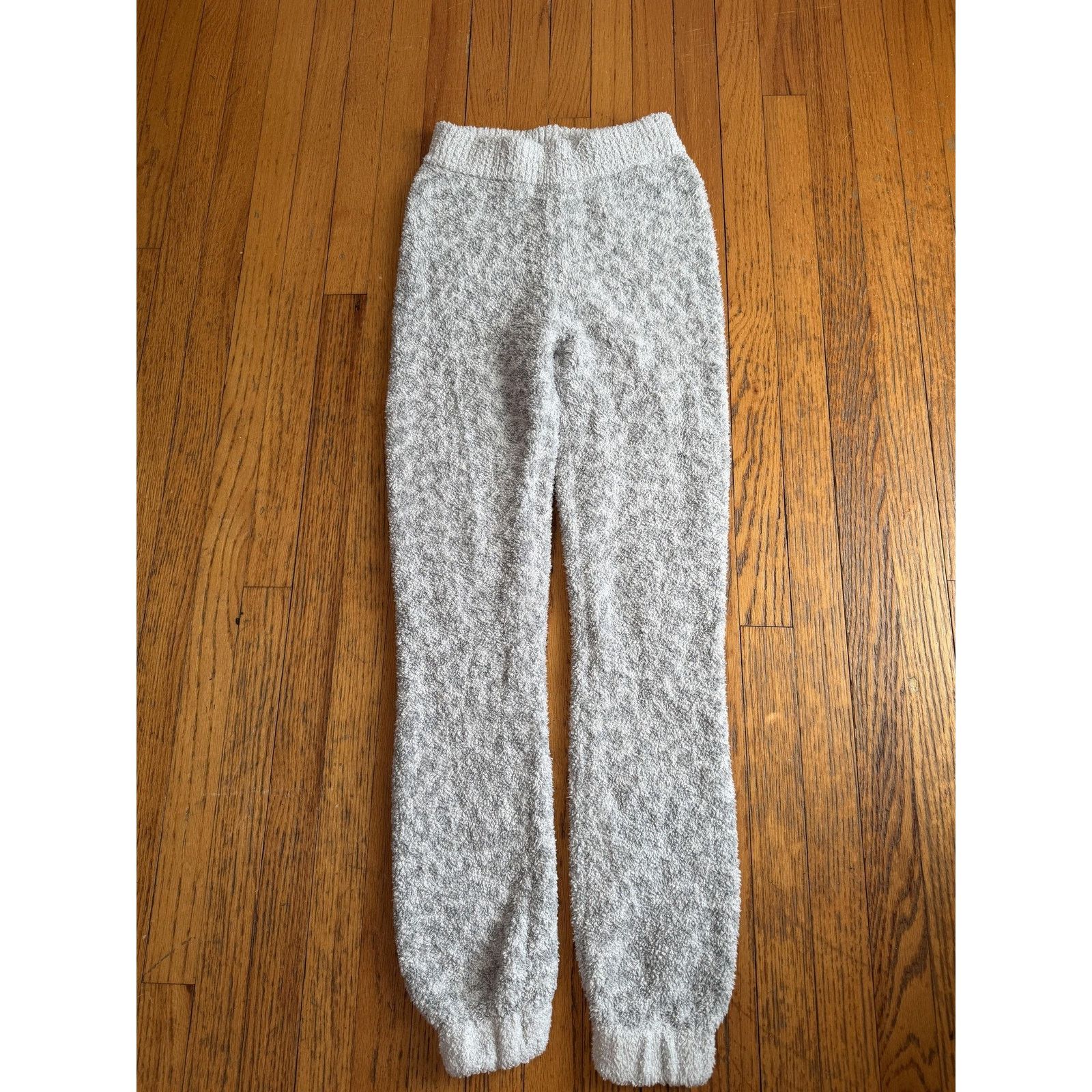 Other Live + Oak Pajama Pants Womens Small Gray Fuzzy Fleece Size ONE SIZE - 1 Thumbnail