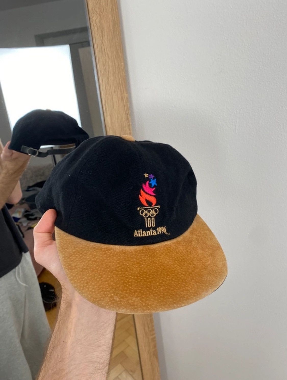 USA Olympics × Vintage Trendy vintage black cap McDonald’s Olympic Atalanta games Size ONE SIZE - 1 Thumbnail