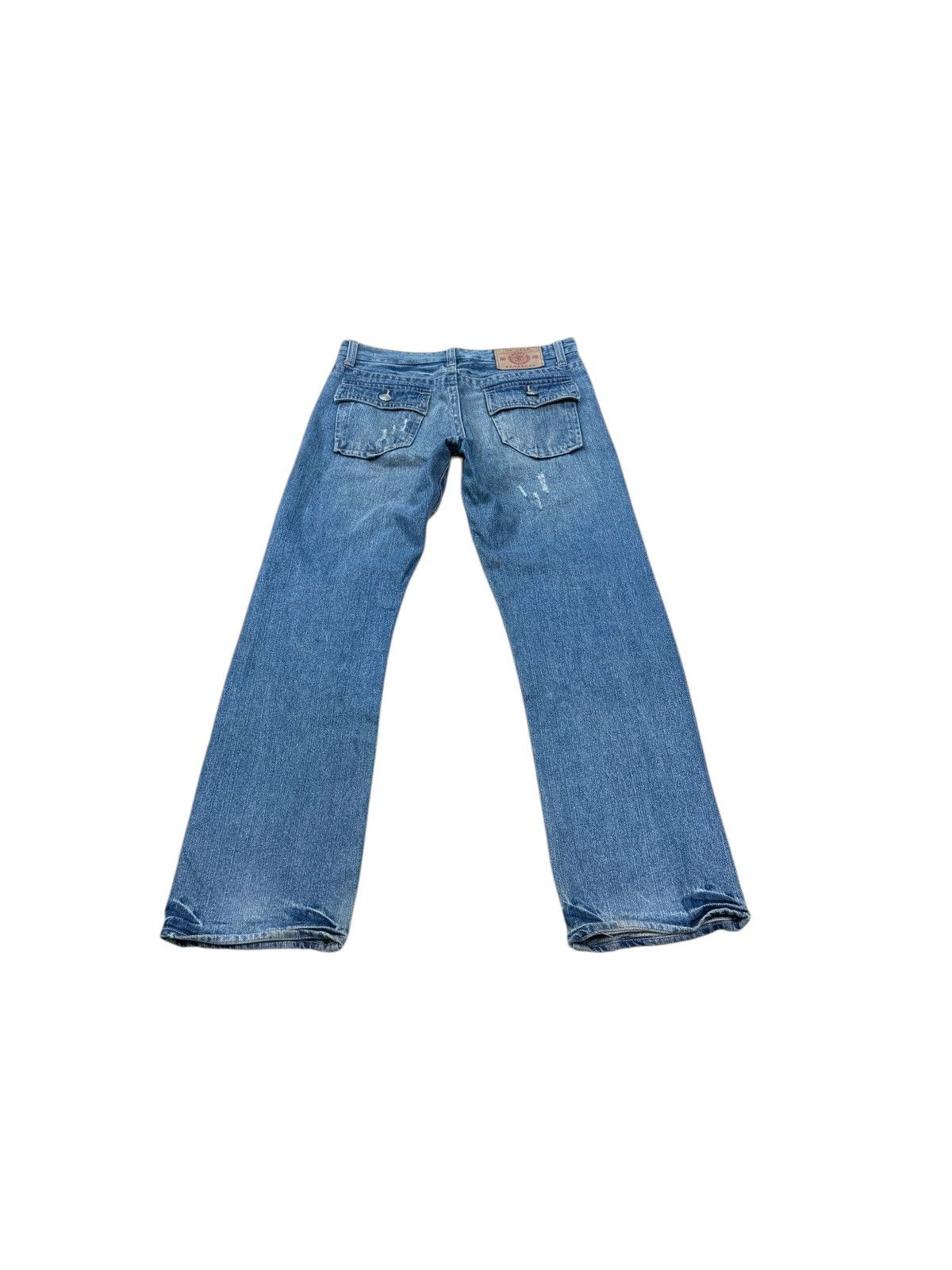 Vintage RARE BUDEN PRINTED DENIM JEANS Size US 31 - 8 Thumbnail