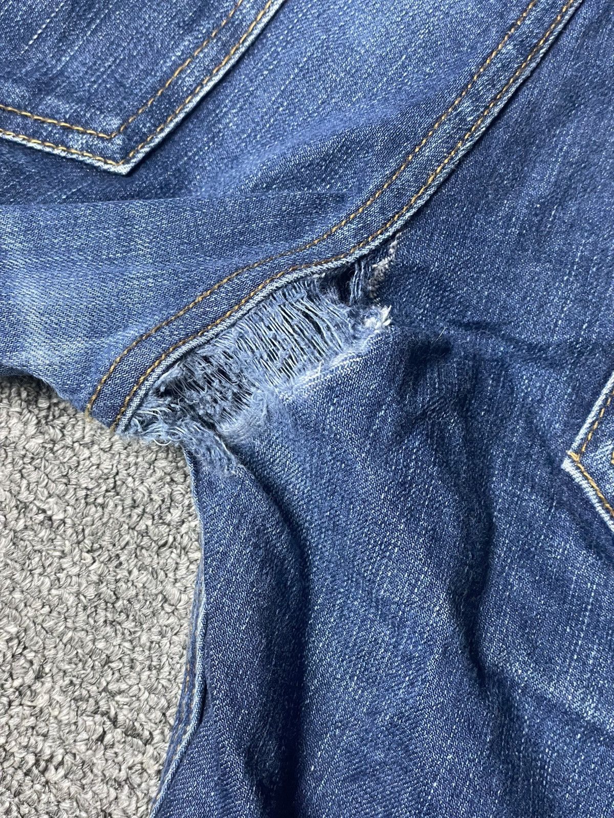 Japanese Brand × Vintage MACKDADDY Brand Distressed Denim Jeans (111) Size US 34 / EU 50 - 11 Thumbnail