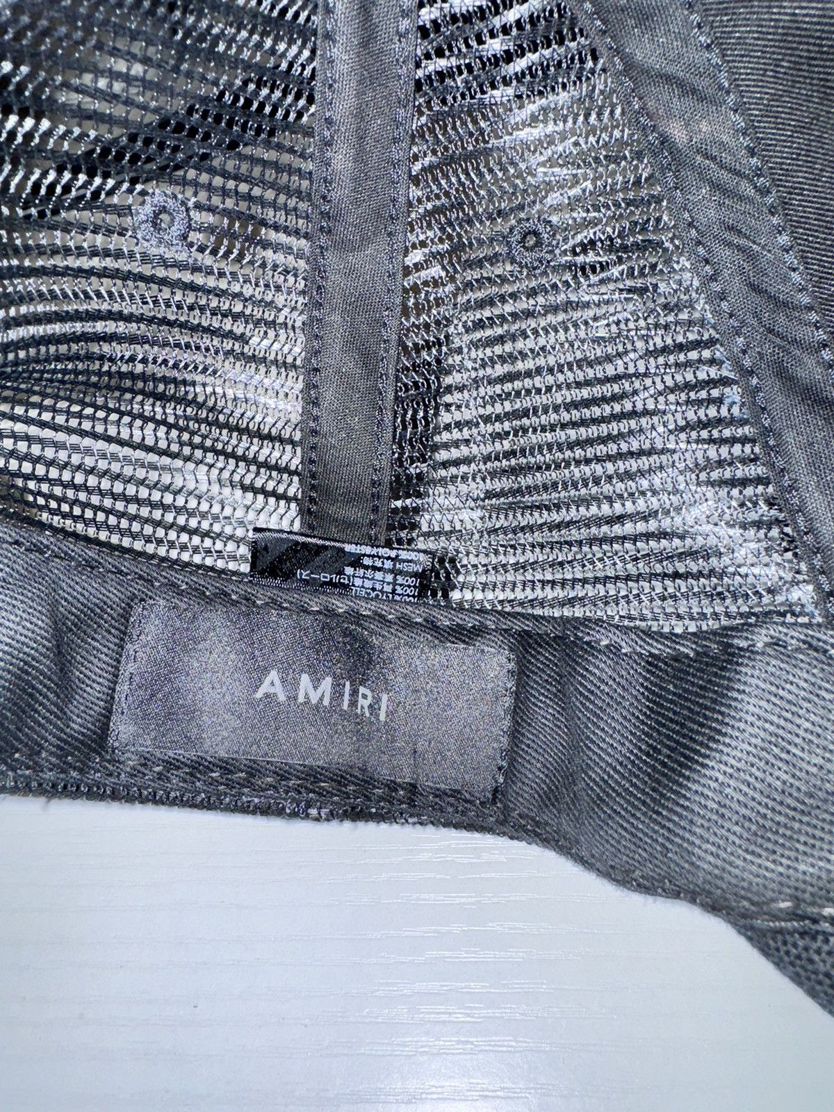 Amiri AMIRI Black ‘Arts District’ Trucker Cap Size ONE SIZE - 9 Thumbnail
