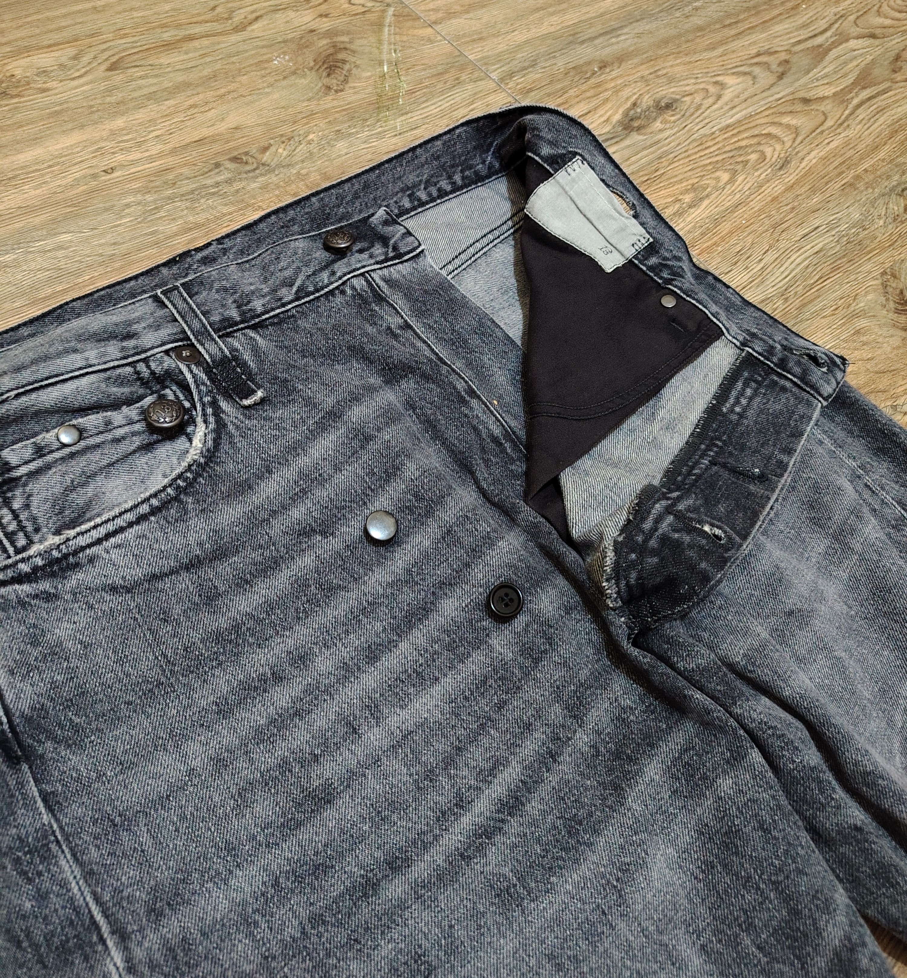 R13 R13 - Crossover Jeans - Leyton Black Size US 27 - 5 Thumbnail