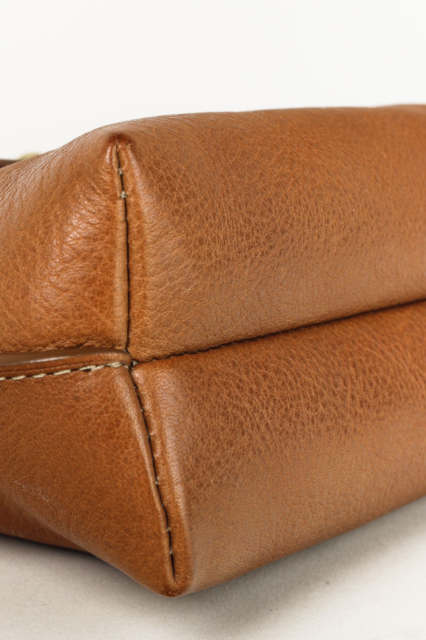 Mulberry Mulberry Darley Cosmetic Pouch Brown Oak Small Classic Grain Size ONE SIZE - 6 Thumbnail