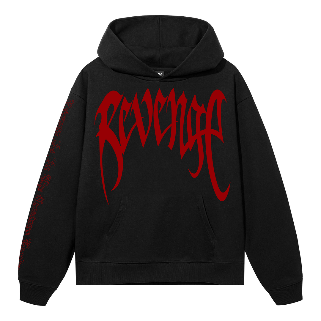 Revenge X KILL HOODIE BLACK/RED (BRED KILL) Size US XL / EU 56 / 4 - 4 Thumbnail