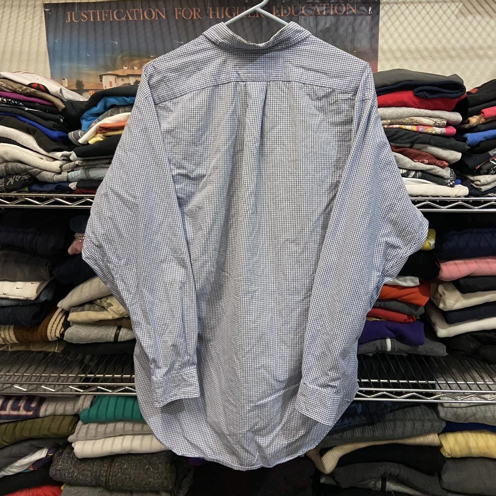 Polo Ralph Lauren Polo Ralph Lauren Grid Button up Long Sleeve Shirt M fits L Size US L / EU 52-54 / 3 - 5 Thumbnail