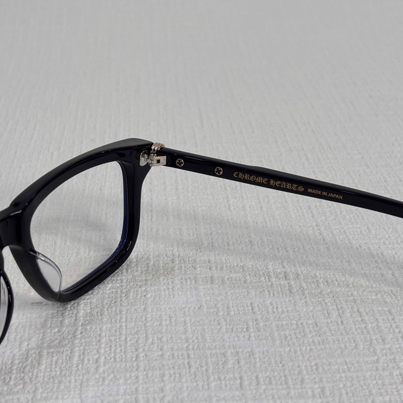 Chrome Hearts CHROME HEARTS LITTLE DINGER Black/18KGP - 54/18/152 Size ONE SIZE - 7 Thumbnail