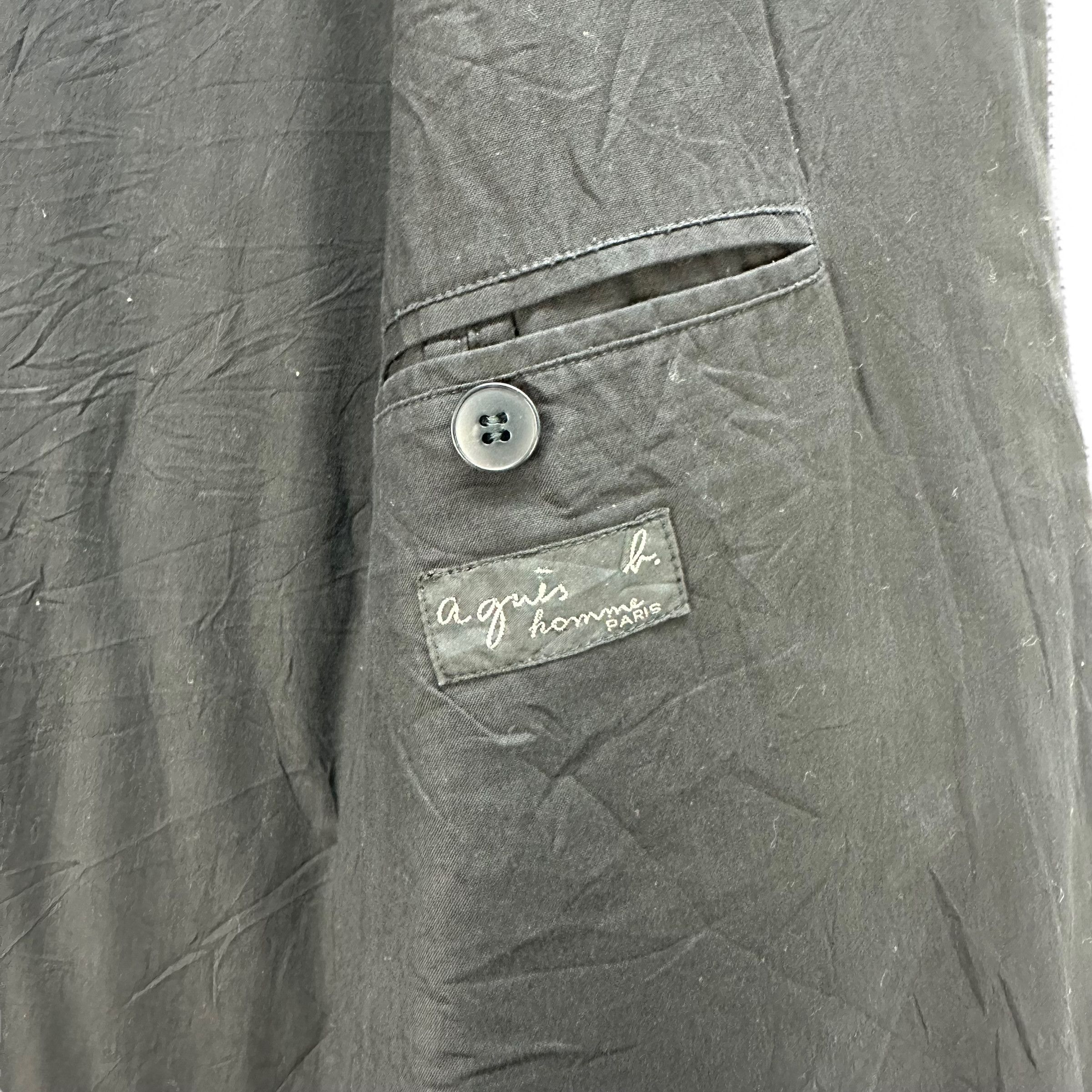 agnes b. AGNES B HOMME PARIS FOUR POCKET CHORE JACKET #7600-156 Size US M / EU 48-50 / 2 - 8 Thumbnail