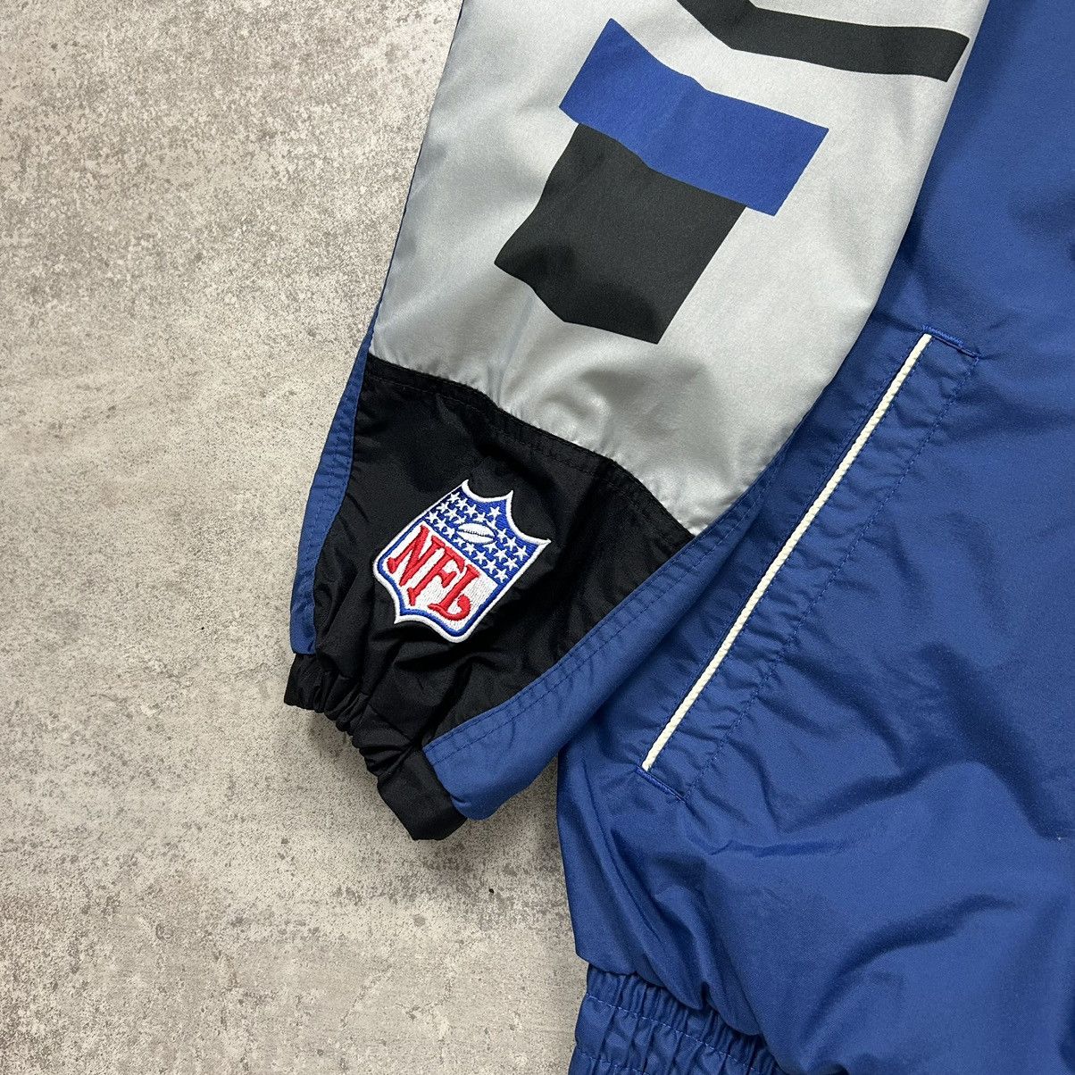 NFL × Reebok × Vintage VTG 90s NFL DALLAS COWBOYS REEBOK WINDBREAKER JACKET Size US L / EU 52-54 / 3 - 5 Thumbnail