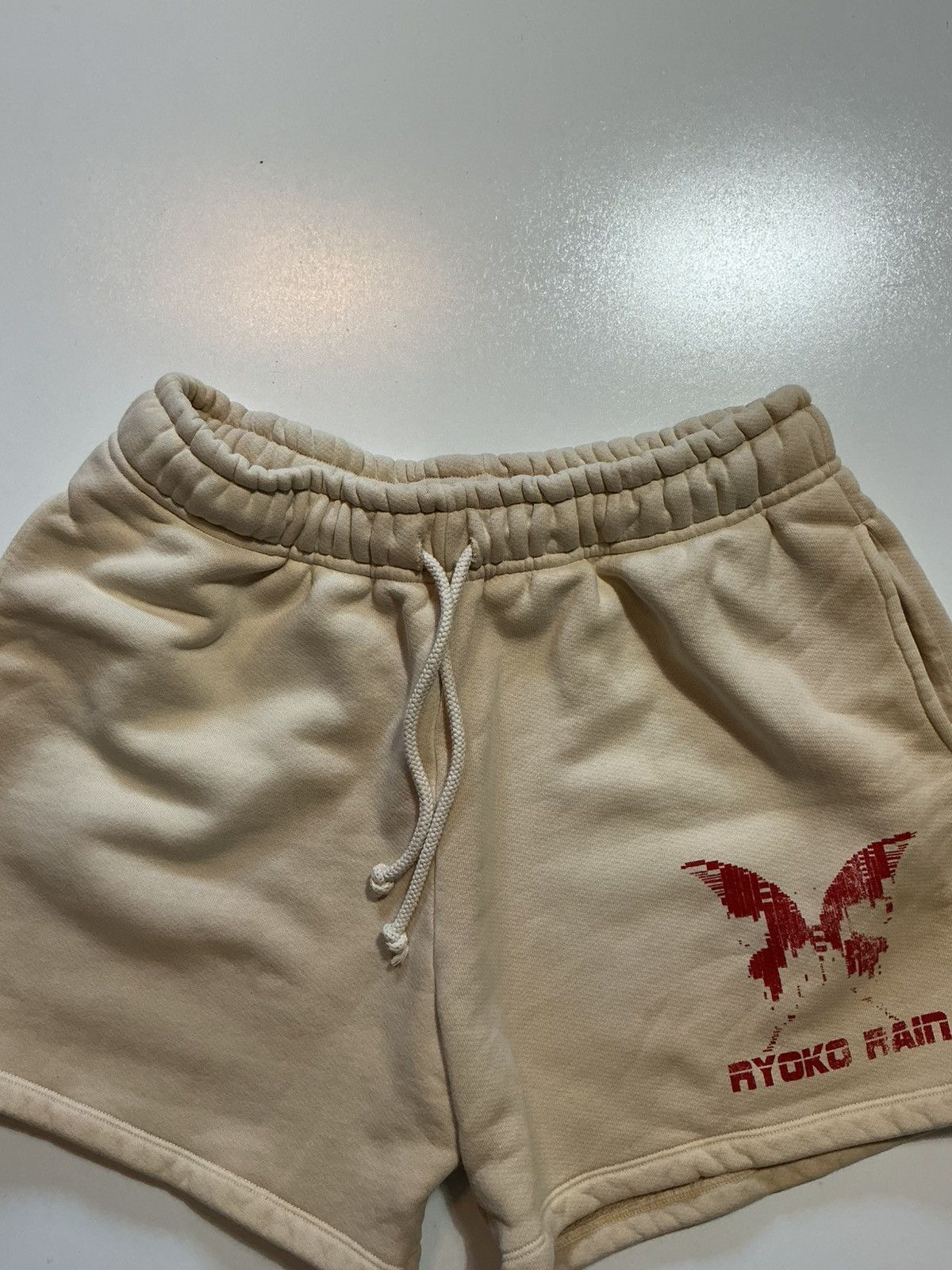 Ryoko Rain Ryoko Rain Butterfly Graphic 5" Inseam Sweat Shorts Size US 36 / EU 52 - 6 Thumbnail