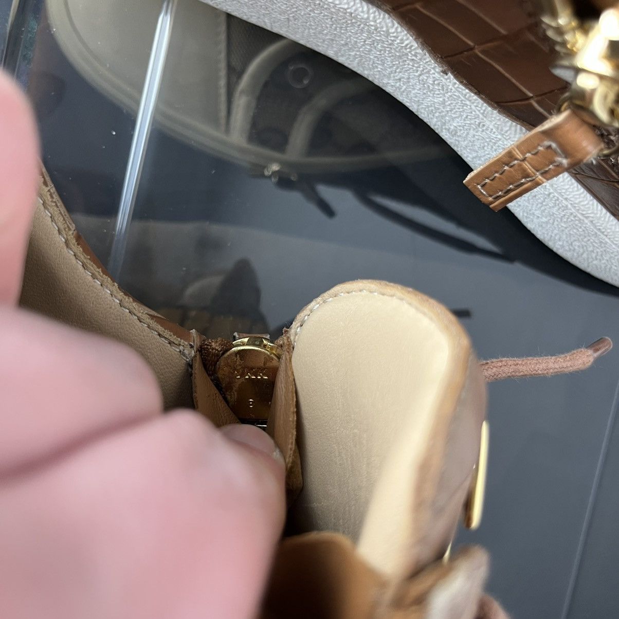 Giuseppe Zanotti Giuseppe Zanotti Derapage Moc-Croc Double-Zip Sneakers Size US 7.5 / EU 40-41 - 8 Thumbnail