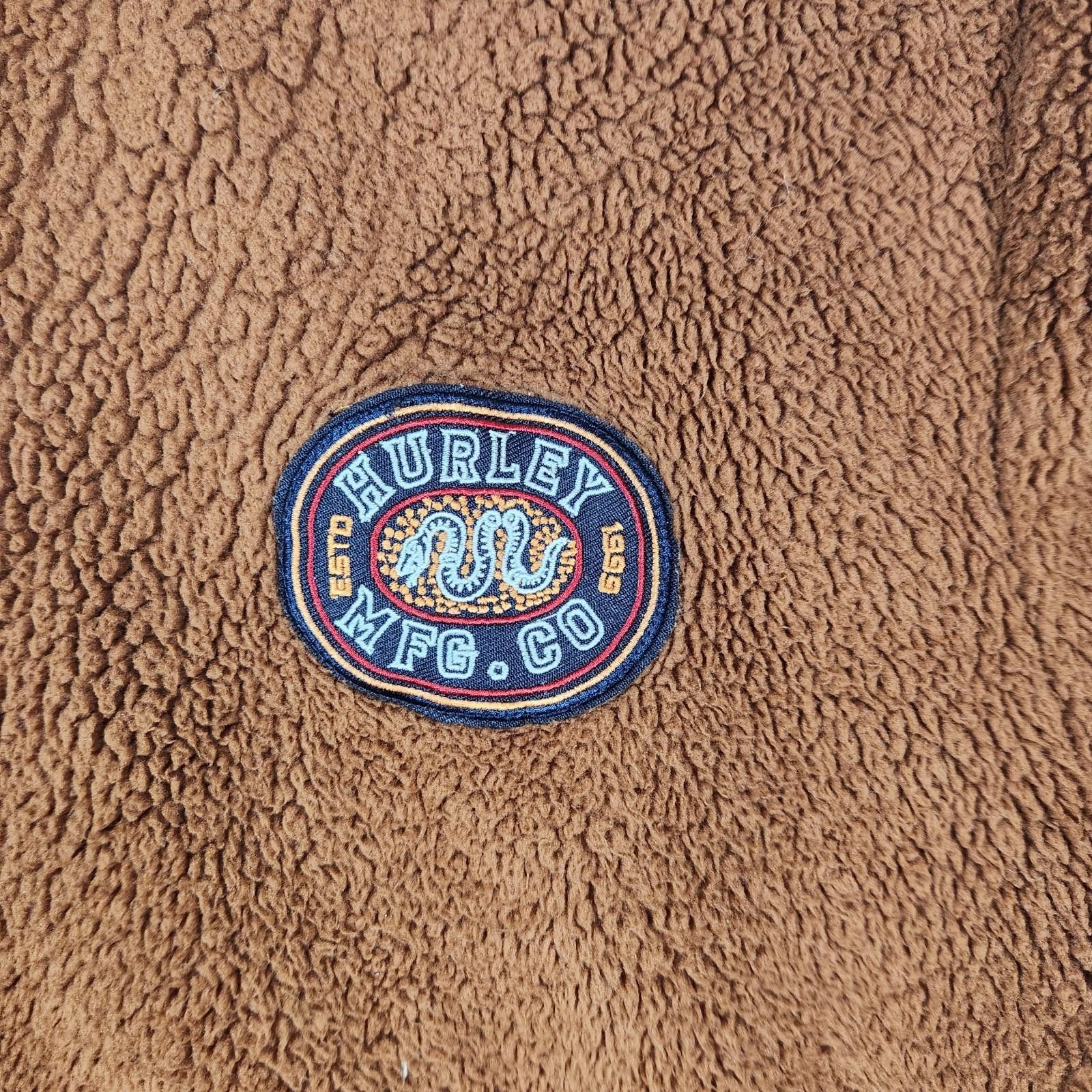 Hurley Hurley Fleece Half Zip Pullover Brown Mens Size Small Size US S / EU 44-46 / 1 - 3 Thumbnail