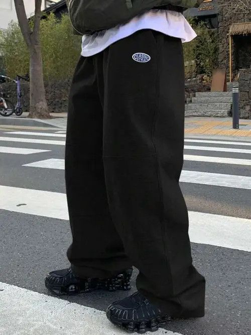 Designer × Japanese Brand Baggy streetwear drill Loose Sweatpants Size US 36 / EU 52 - 1 Thumbnail