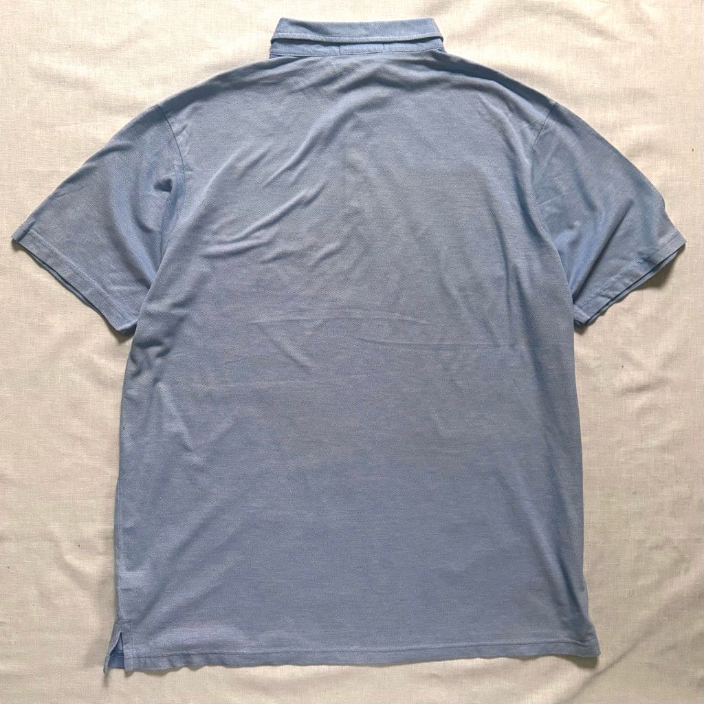 Polo Ralph Lauren Polo by Ralph Lauren Light Blue Cotton Chest Pocket Mens XXL Size US XXL / EU 58 / 5 - 3 Thumbnail
