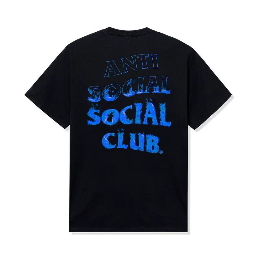 Anti Social Social Club A Fire Inside Tee Black DS New
