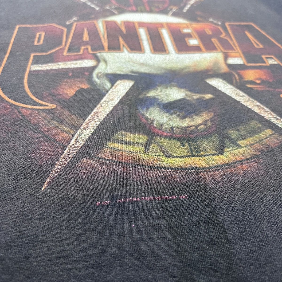 Band Tees Vintage Y2K Pantera Thrashed Faded Tee 2XL Groove metal Size US XXL / EU 58 / 5 - 6 Thumbnail