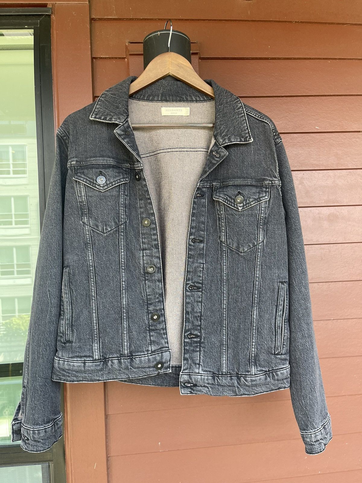 Allsaints All saints washed denim jacket Size US M / EU 48-50 / 2 - 1 Thumbnail