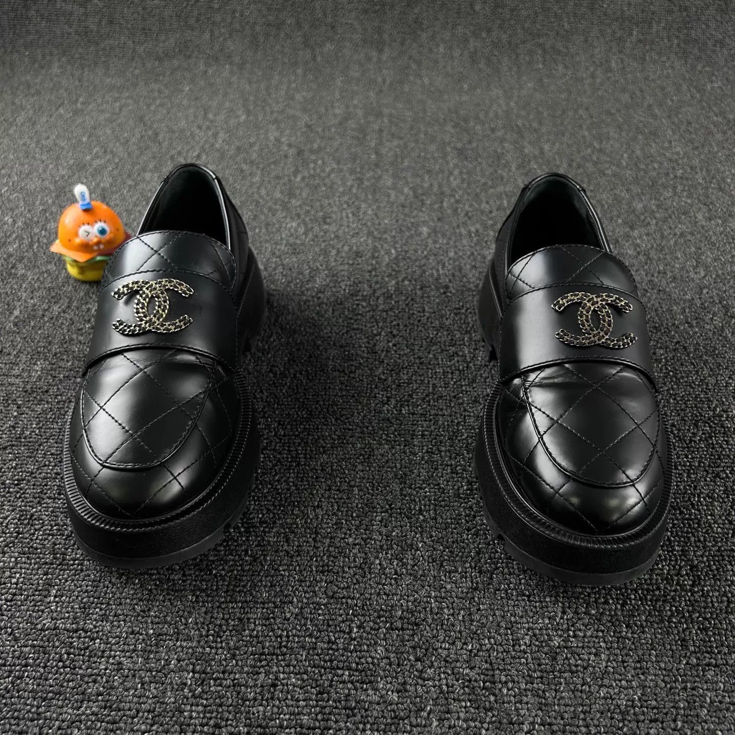 Chanel Chanel Black Platform Loafer 36 Size US 5.5 / IT 35.5 - 2 Thumbnail