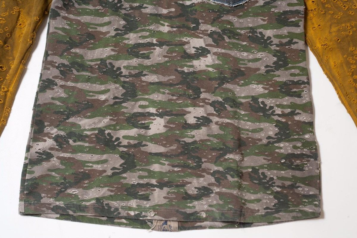 Japanese Brand adamus trashed long sleeve Size US M / EU 48-50 / 2 - 2 Thumbnail